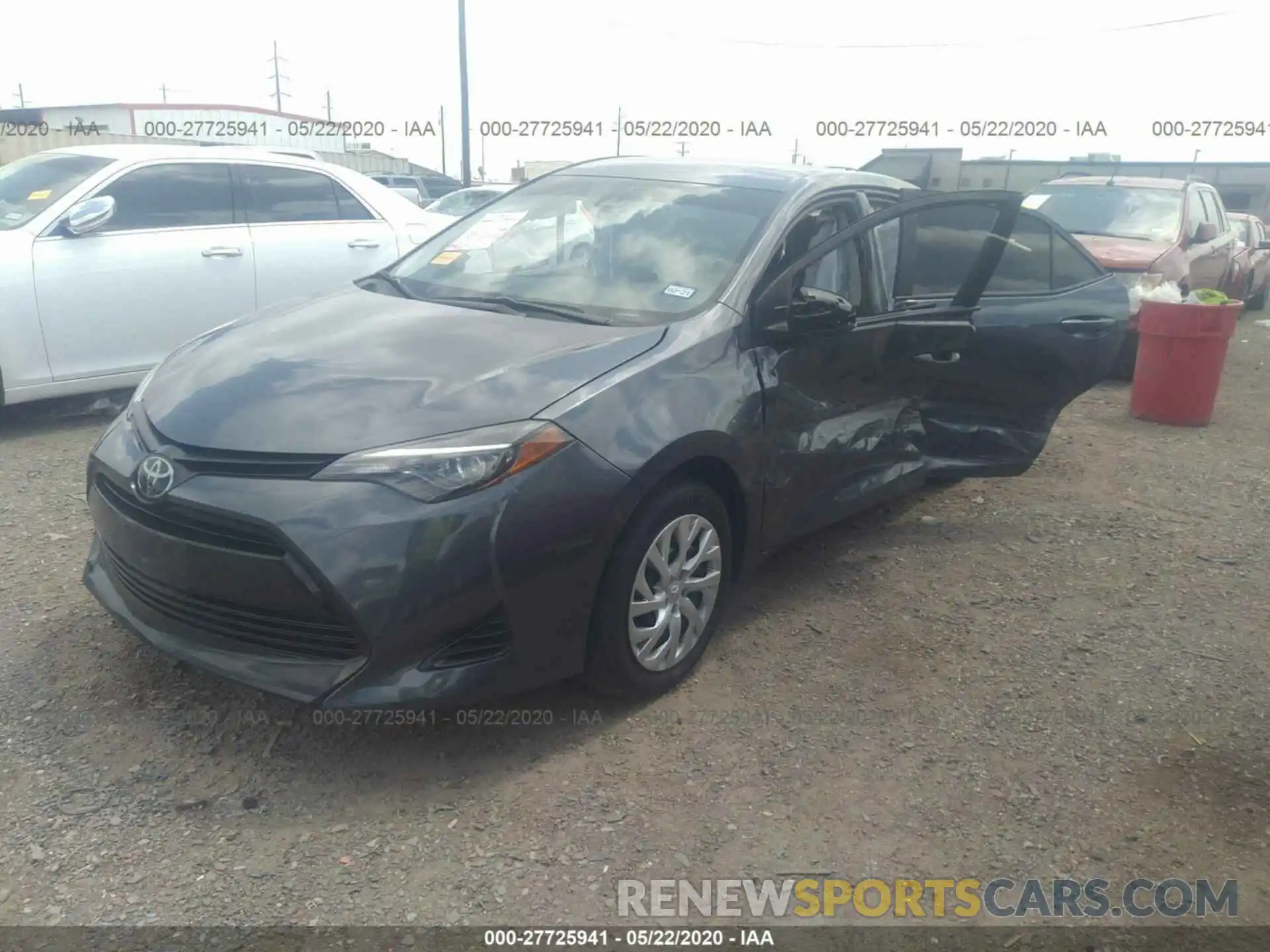 2 Photograph of a damaged car 5YFBURHE2KP946403 TOYOTA COROLLA 2019