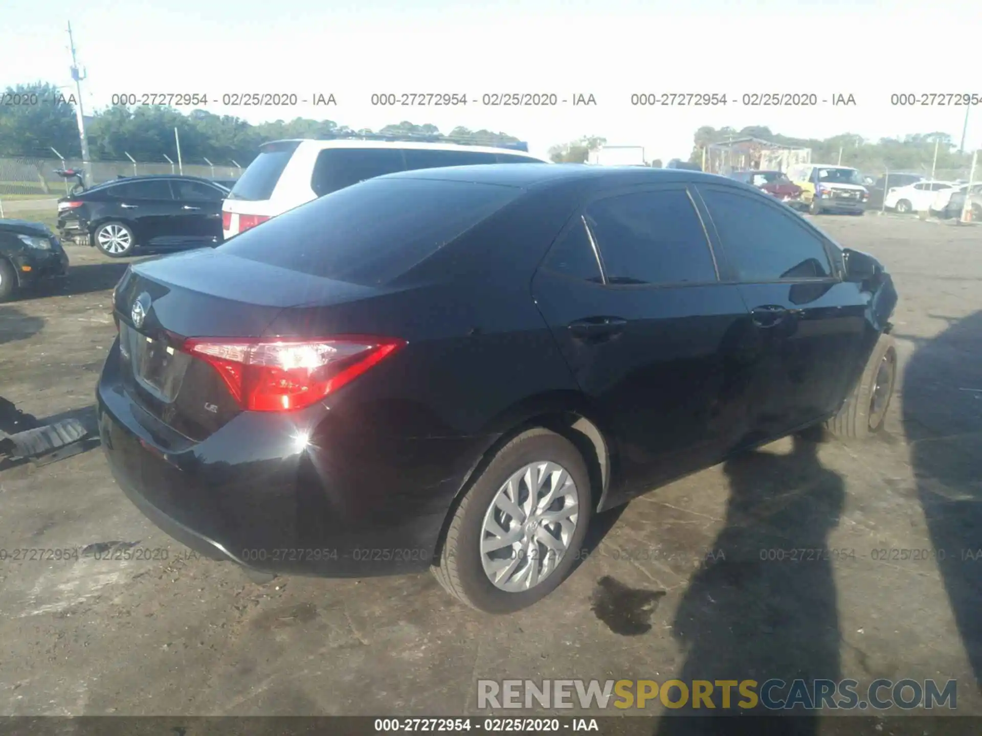 4 Photograph of a damaged car 5YFBURHE2KP947034 TOYOTA COROLLA 2019