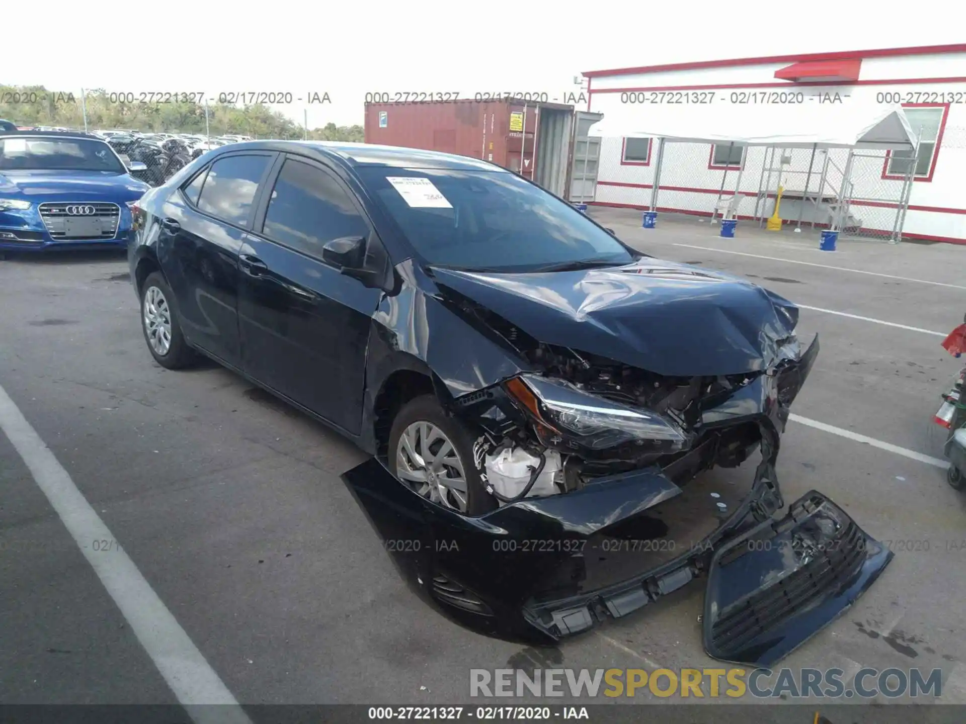 1 Photograph of a damaged car 5YFBURHE2KP947339 TOYOTA COROLLA 2019