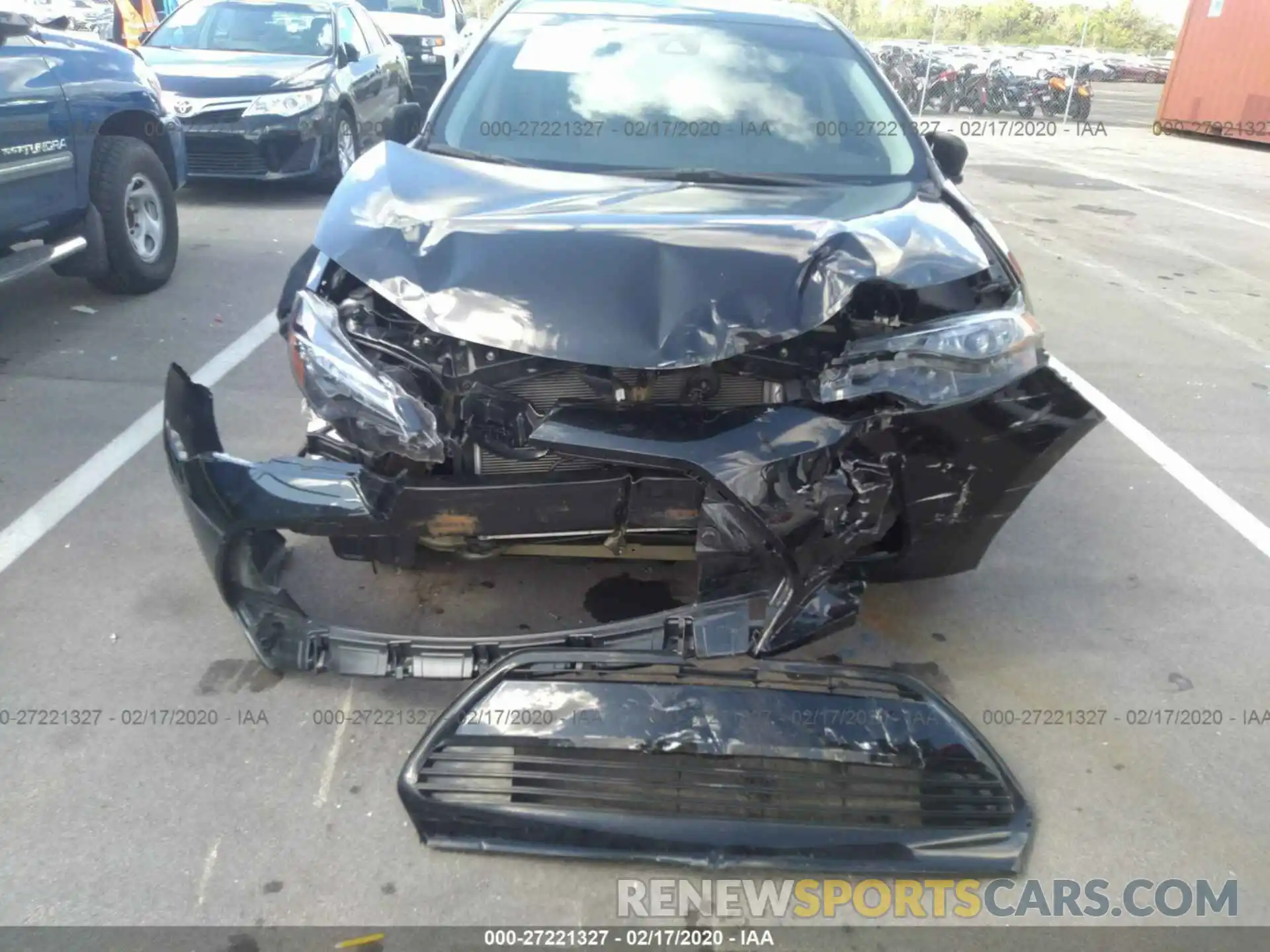 6 Photograph of a damaged car 5YFBURHE2KP947339 TOYOTA COROLLA 2019