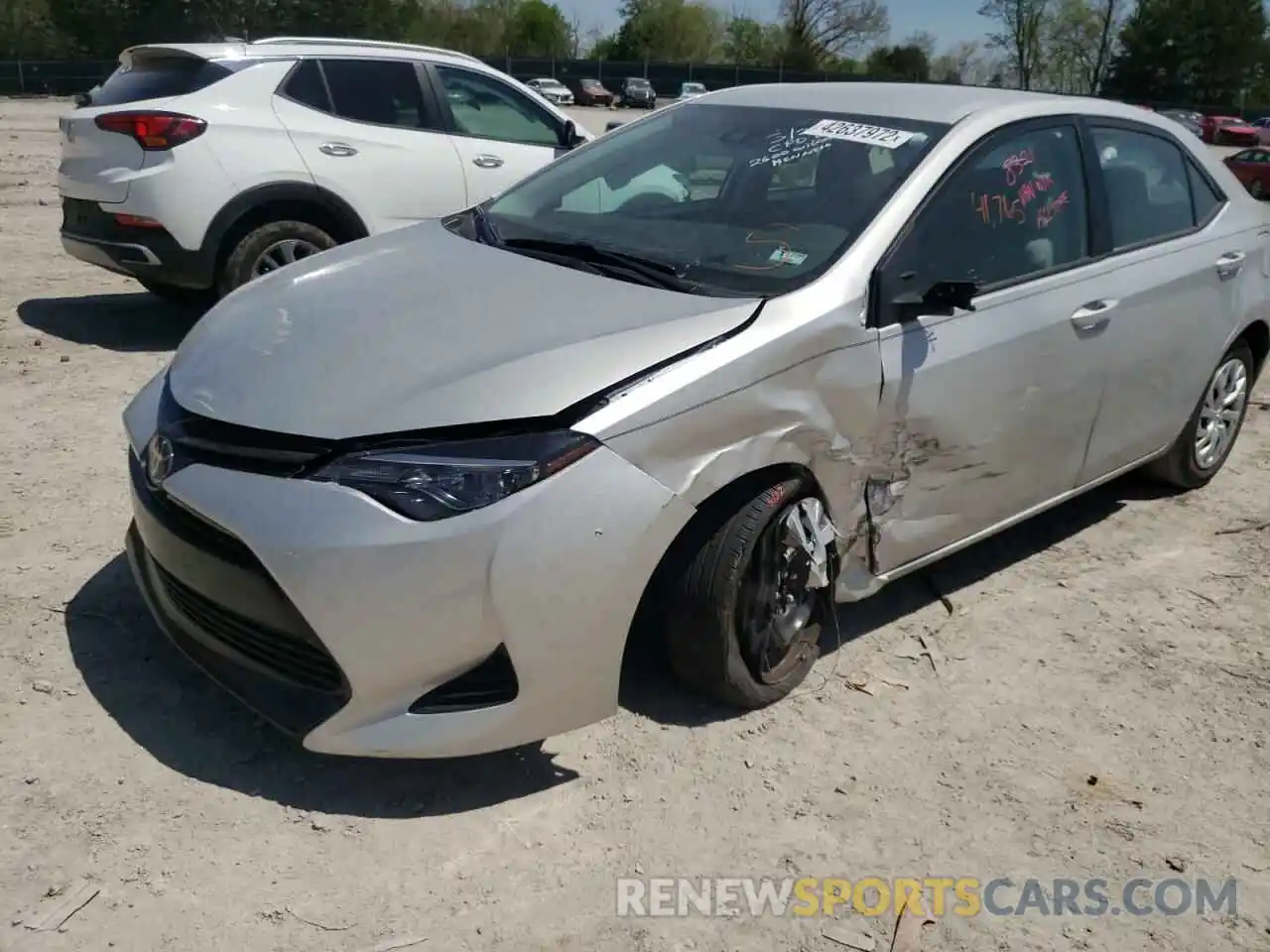 9 Photograph of a damaged car 5YFBURHE2KP947373 TOYOTA COROLLA 2019