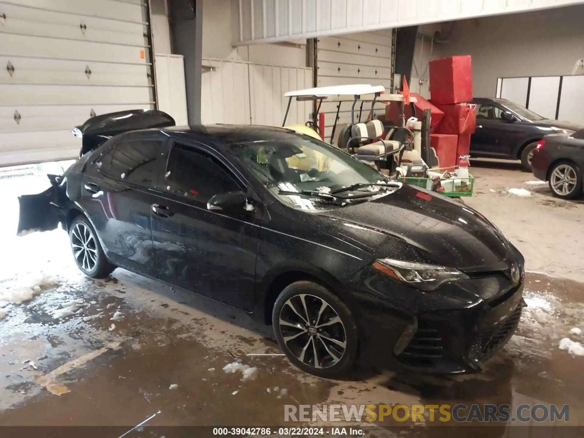 1 Photograph of a damaged car 5YFBURHE2KP947499 TOYOTA COROLLA 2019