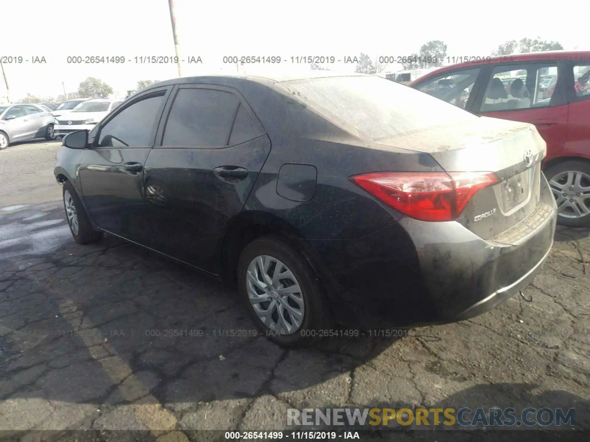 3 Photograph of a damaged car 5YFBURHE2KP947549 TOYOTA COROLLA 2019