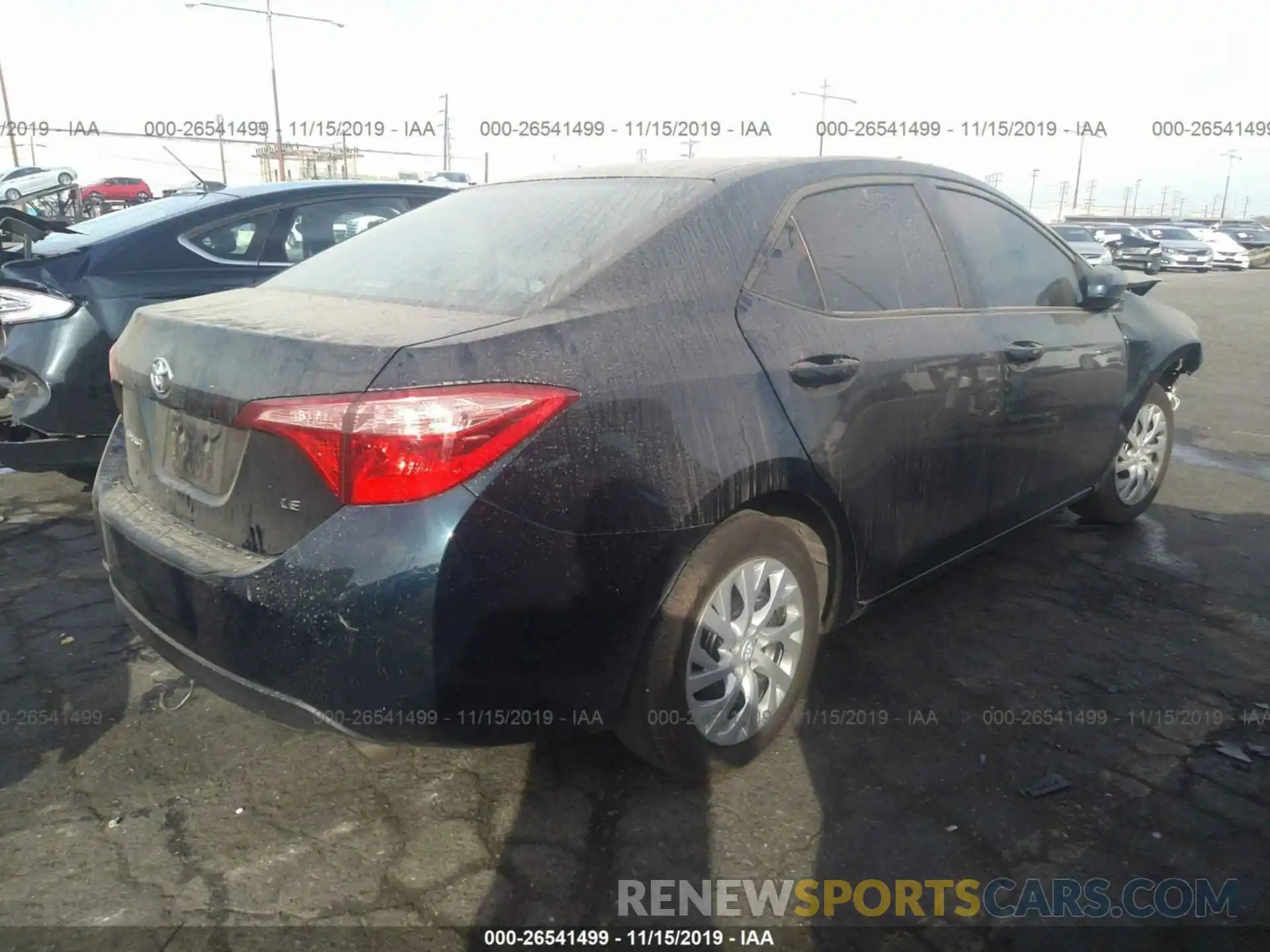 4 Photograph of a damaged car 5YFBURHE2KP947549 TOYOTA COROLLA 2019