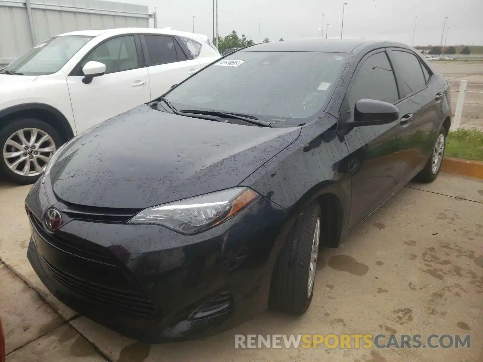 2 Photograph of a damaged car 5YFBURHE2KP947681 TOYOTA COROLLA 2019