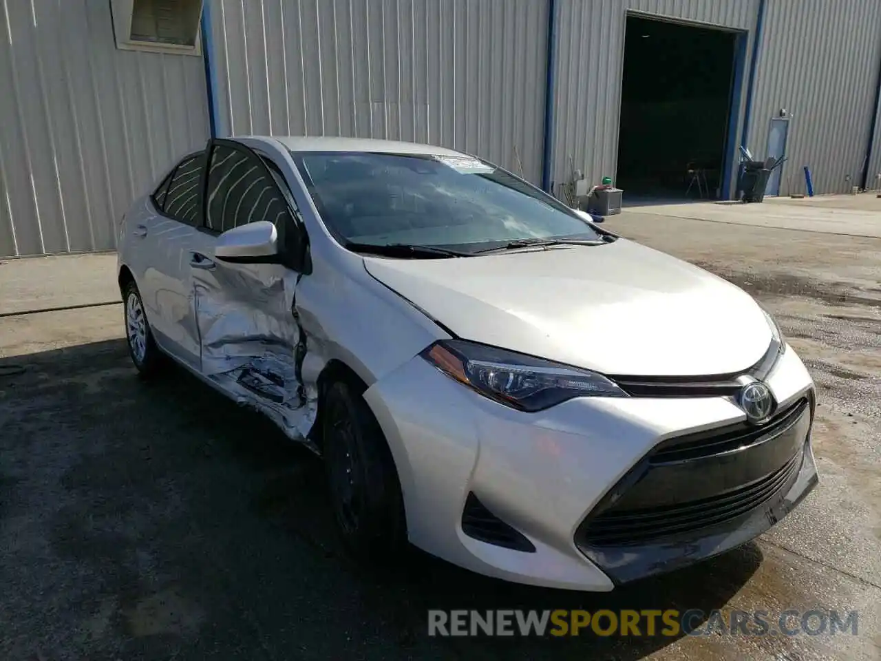 1 Photograph of a damaged car 5YFBURHE2KP948068 TOYOTA COROLLA 2019