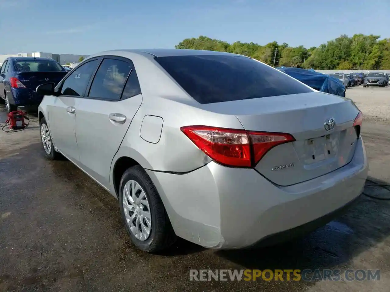 3 Photograph of a damaged car 5YFBURHE2KP948068 TOYOTA COROLLA 2019