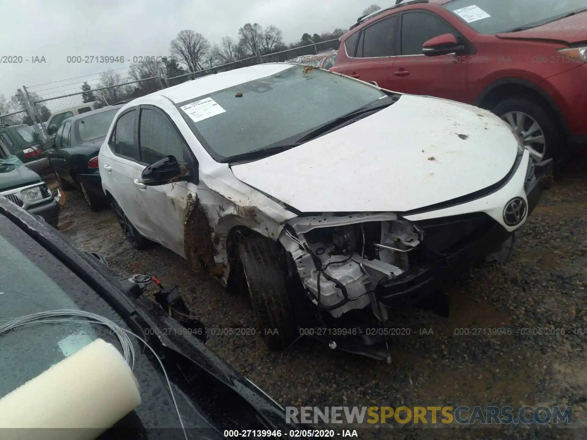 1 Photograph of a damaged car 5YFBURHE2KP948071 TOYOTA COROLLA 2019