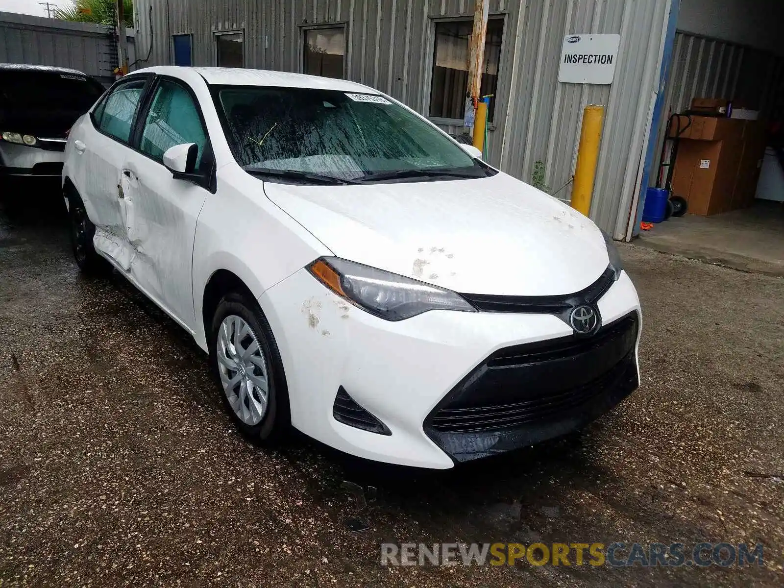 1 Photograph of a damaged car 5YFBURHE2KP948104 TOYOTA COROLLA 2019