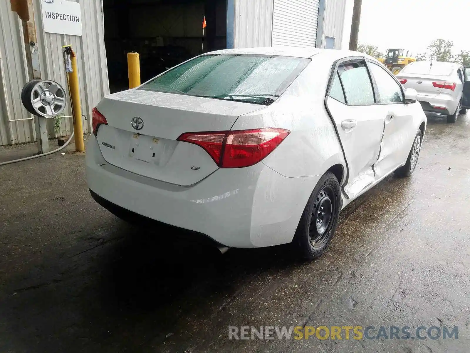 4 Photograph of a damaged car 5YFBURHE2KP948104 TOYOTA COROLLA 2019