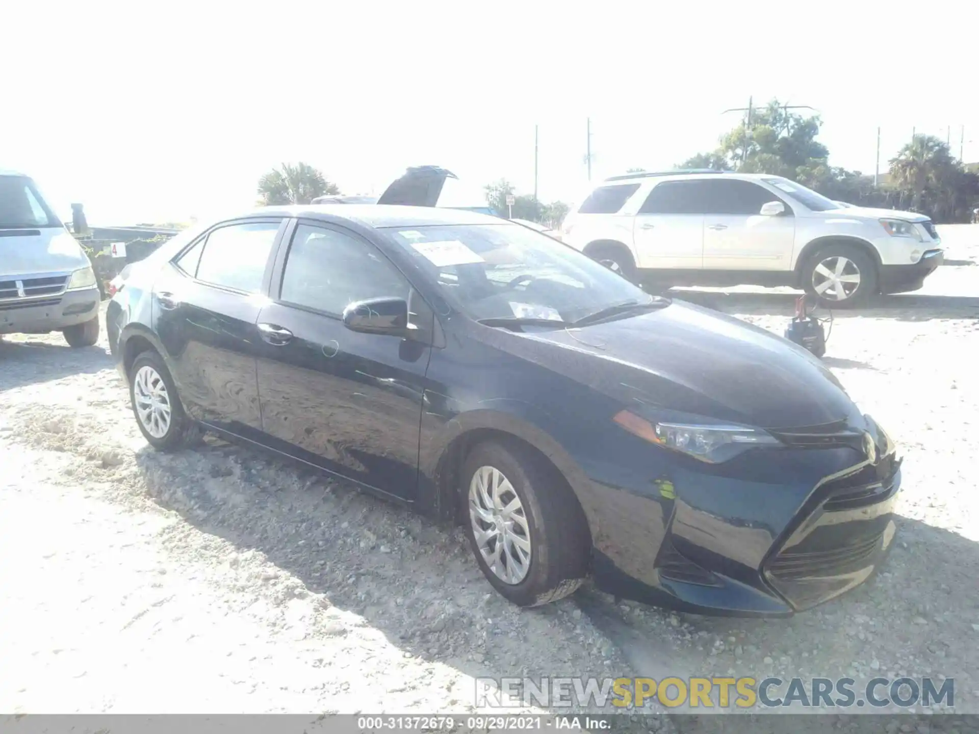 1 Photograph of a damaged car 5YFBURHE2KP948376 TOYOTA COROLLA 2019