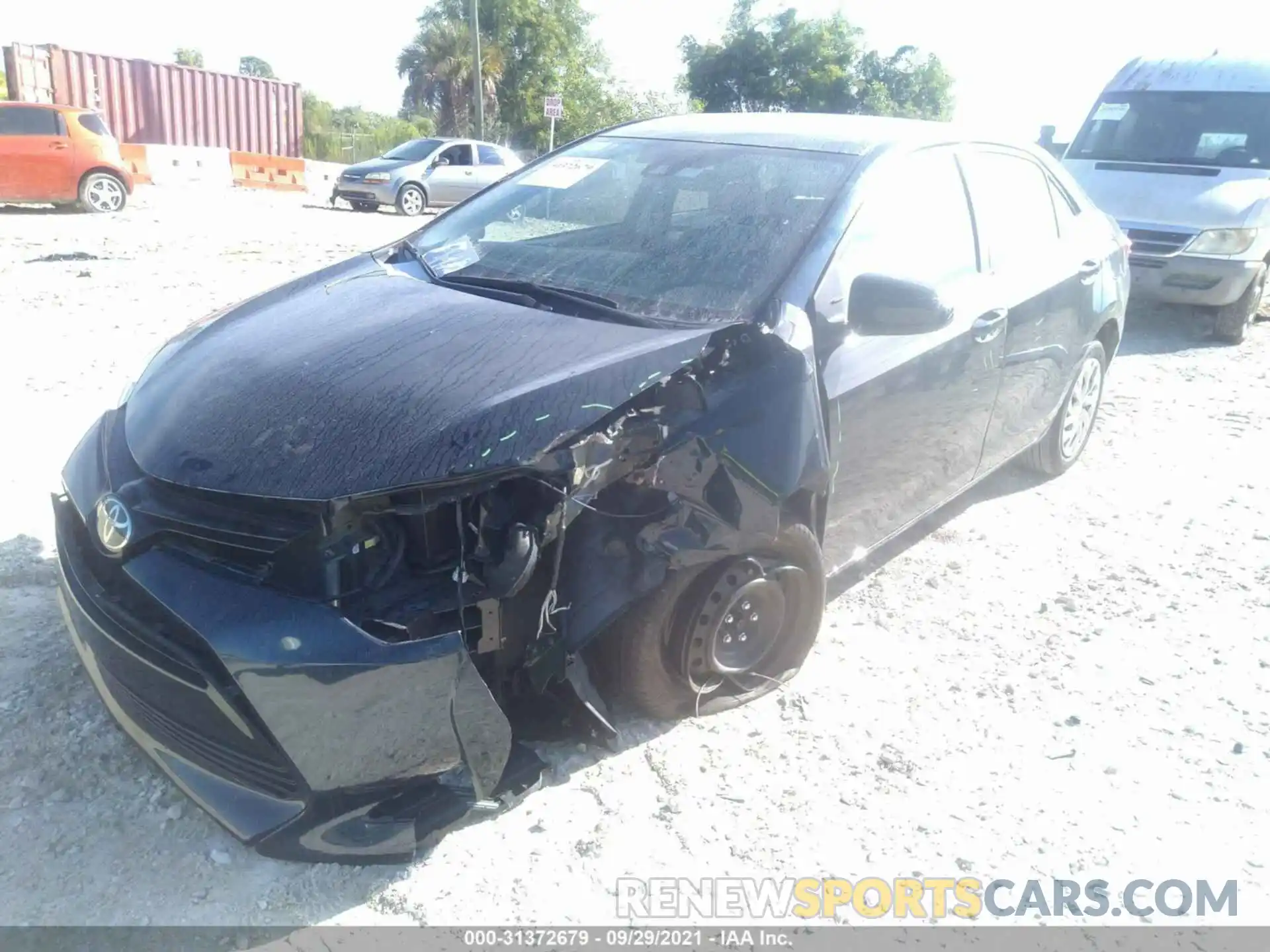 6 Photograph of a damaged car 5YFBURHE2KP948376 TOYOTA COROLLA 2019