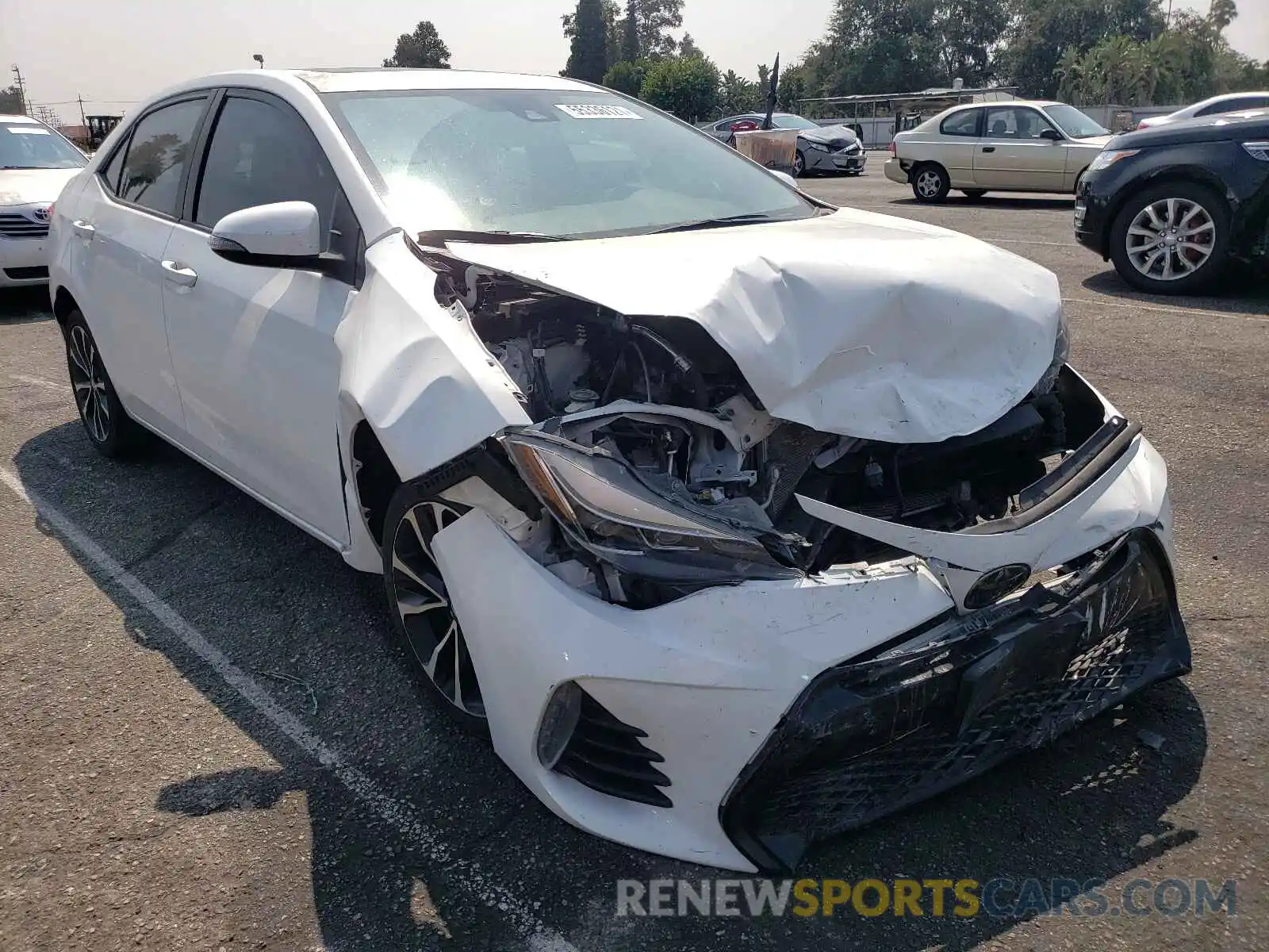 1 Photograph of a damaged car 5YFBURHE2KP948880 TOYOTA COROLLA 2019