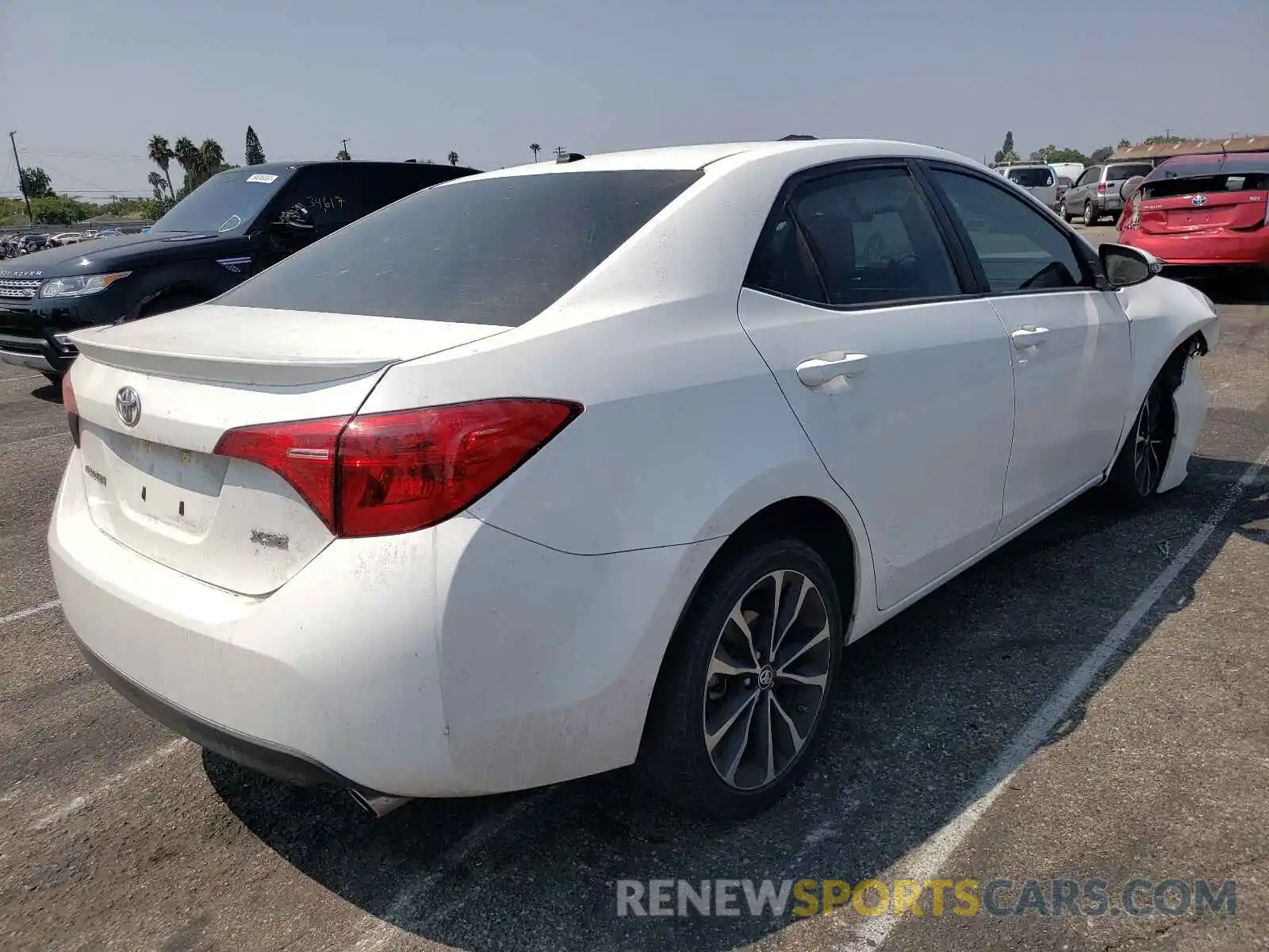 4 Photograph of a damaged car 5YFBURHE2KP948880 TOYOTA COROLLA 2019