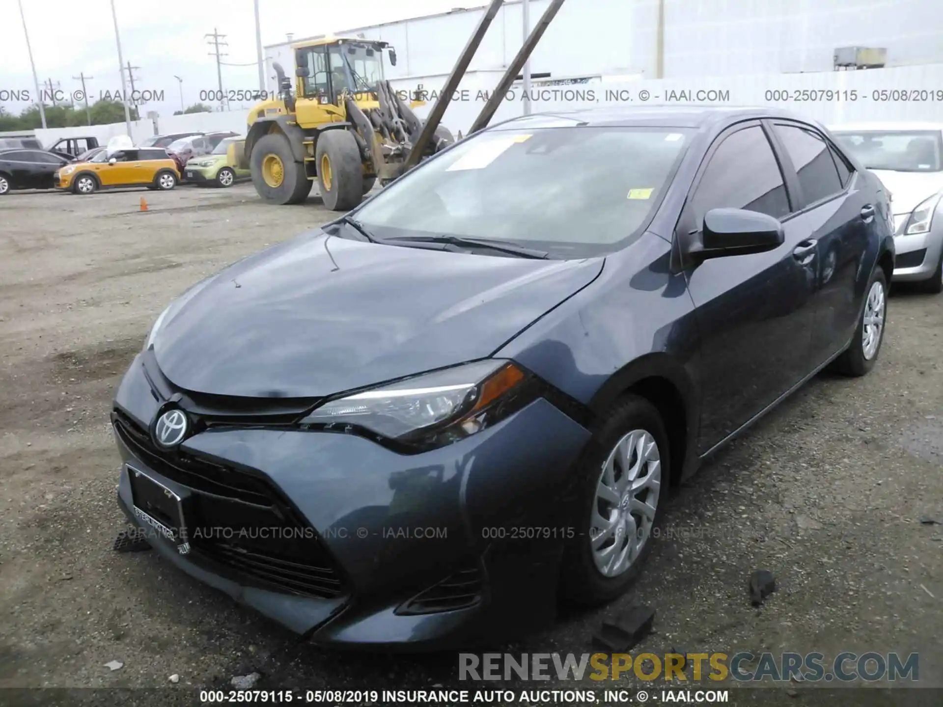 2 Photograph of a damaged car 5YFBURHE2KP949933 TOYOTA COROLLA 2019