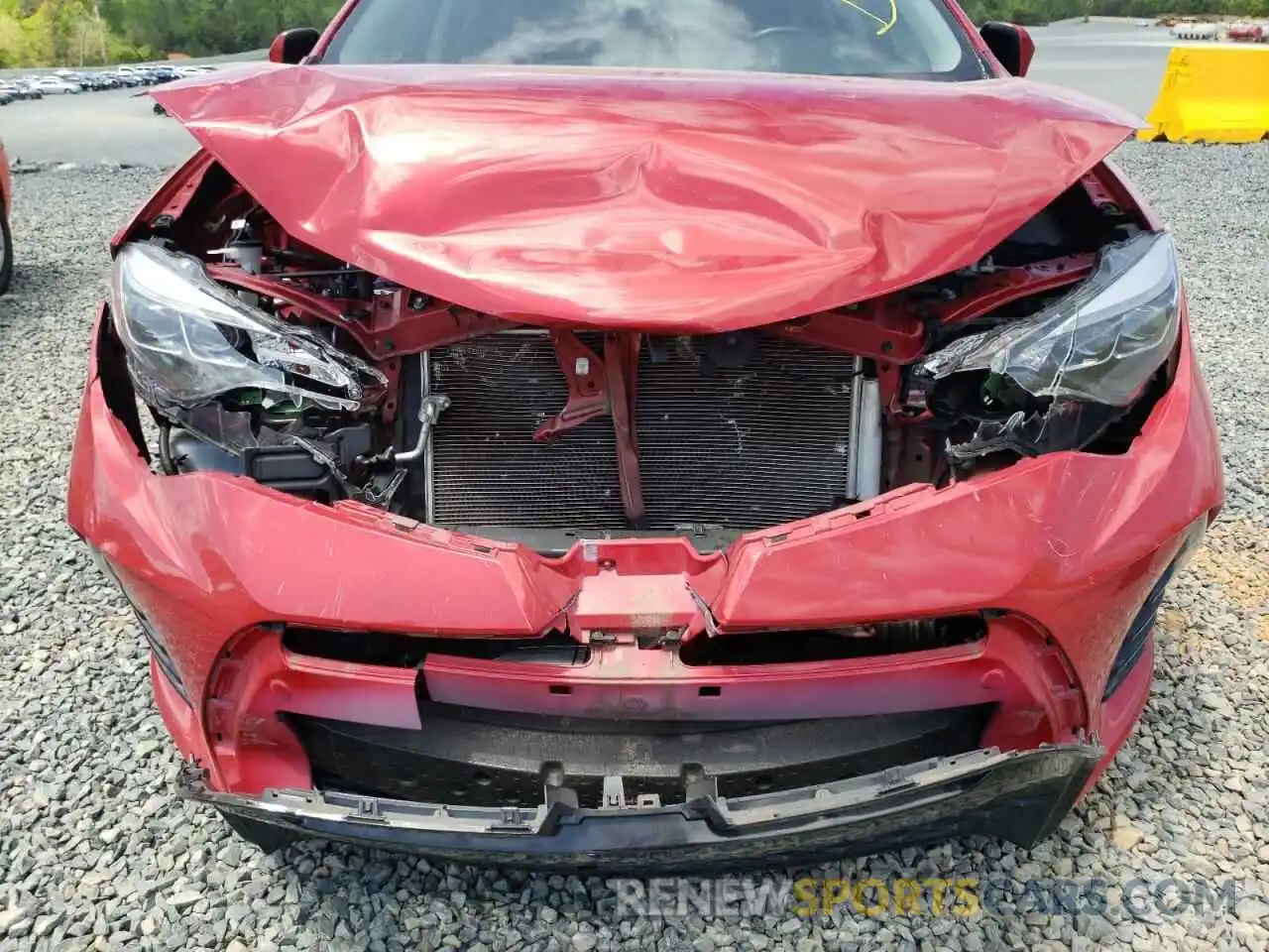 9 Photograph of a damaged car 5YFBURHE3KP856449 TOYOTA COROLLA 2019