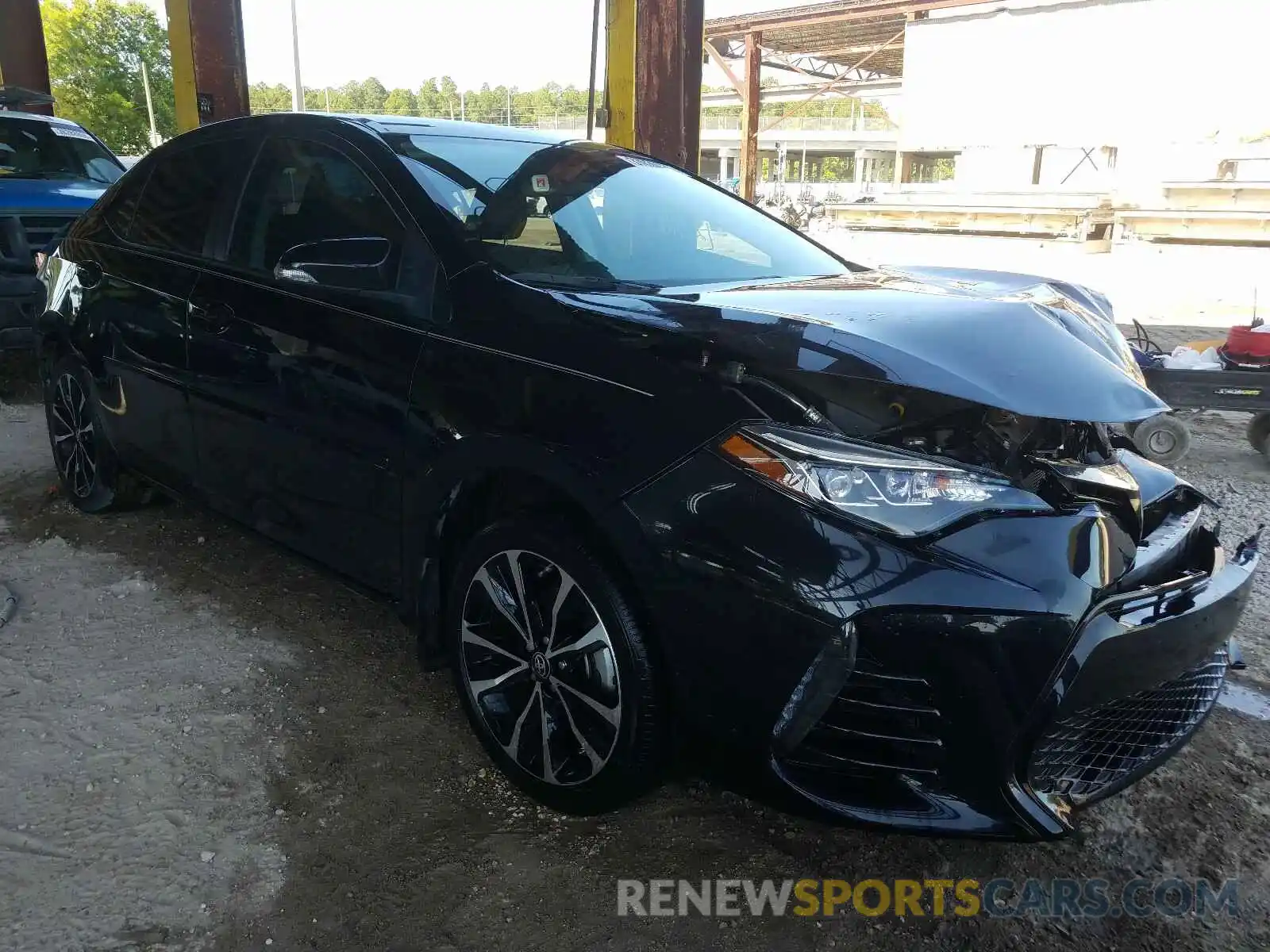 1 Photograph of a damaged car 5YFBURHE3KP856483 TOYOTA COROLLA 2019