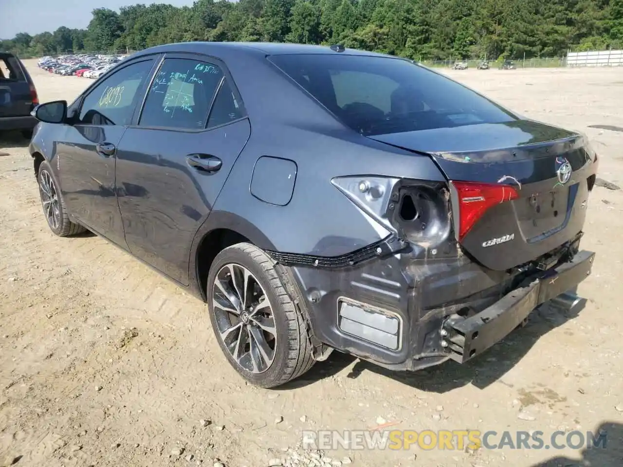 3 Photograph of a damaged car 5YFBURHE3KP856497 TOYOTA COROLLA 2019