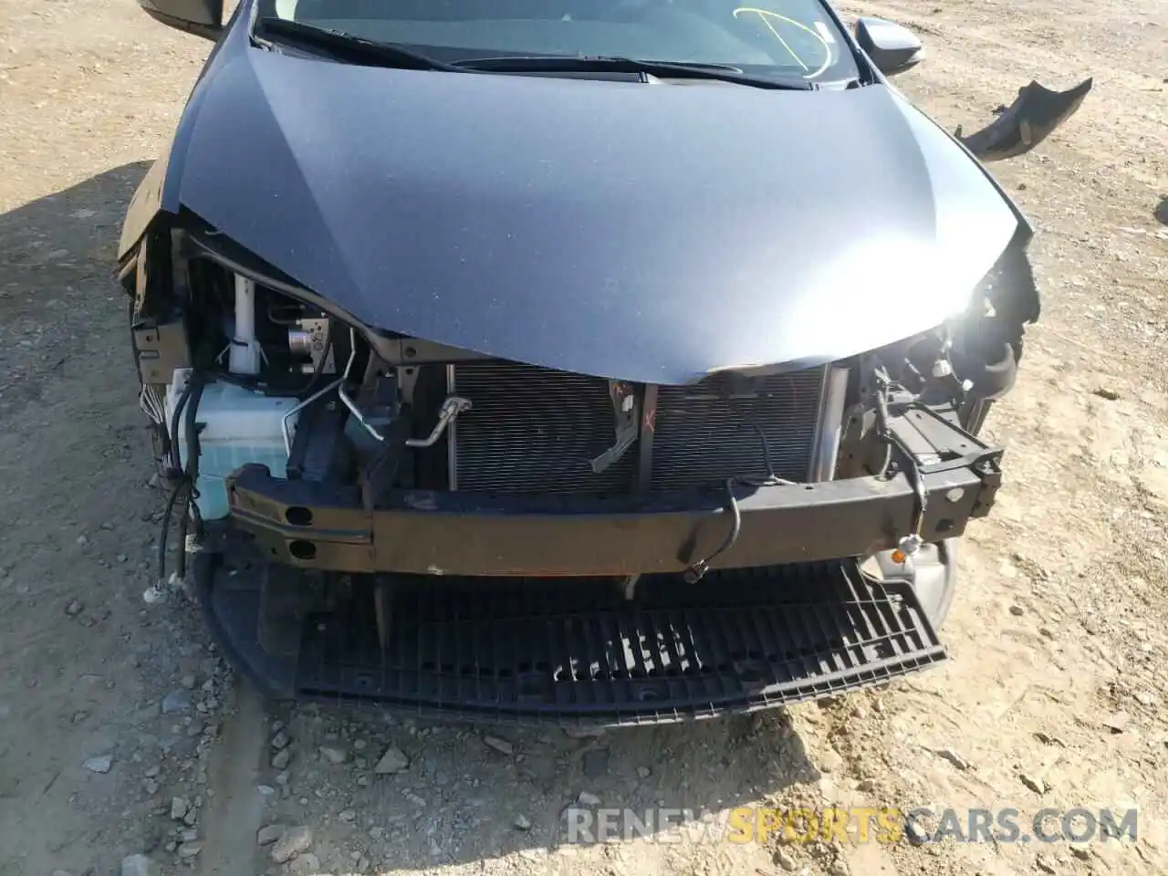 9 Photograph of a damaged car 5YFBURHE3KP856497 TOYOTA COROLLA 2019