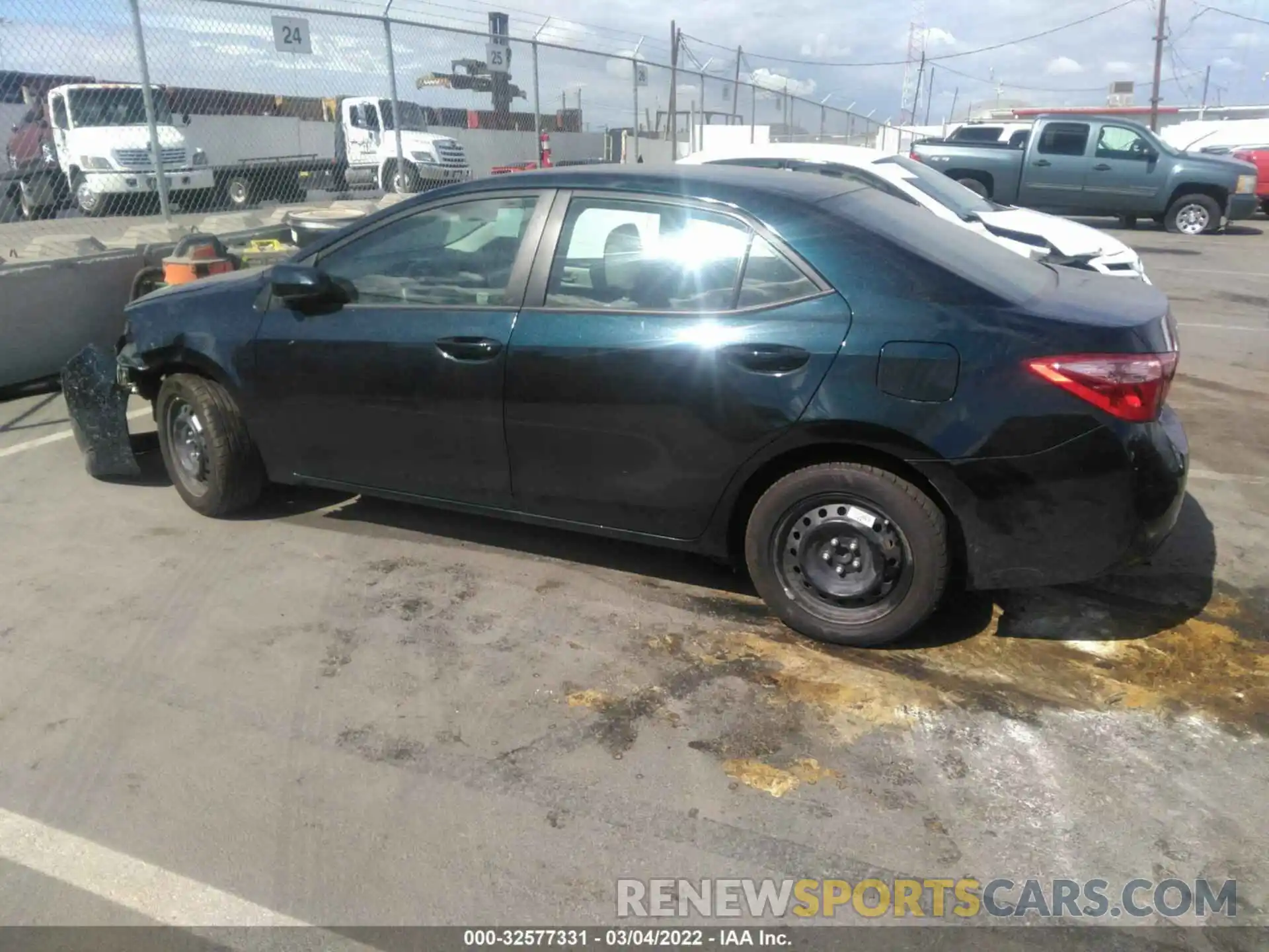 3 Photograph of a damaged car 5YFBURHE3KP857231 TOYOTA COROLLA 2019