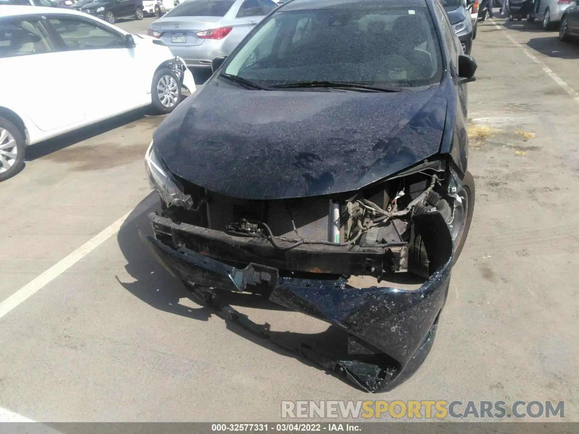 6 Photograph of a damaged car 5YFBURHE3KP857231 TOYOTA COROLLA 2019