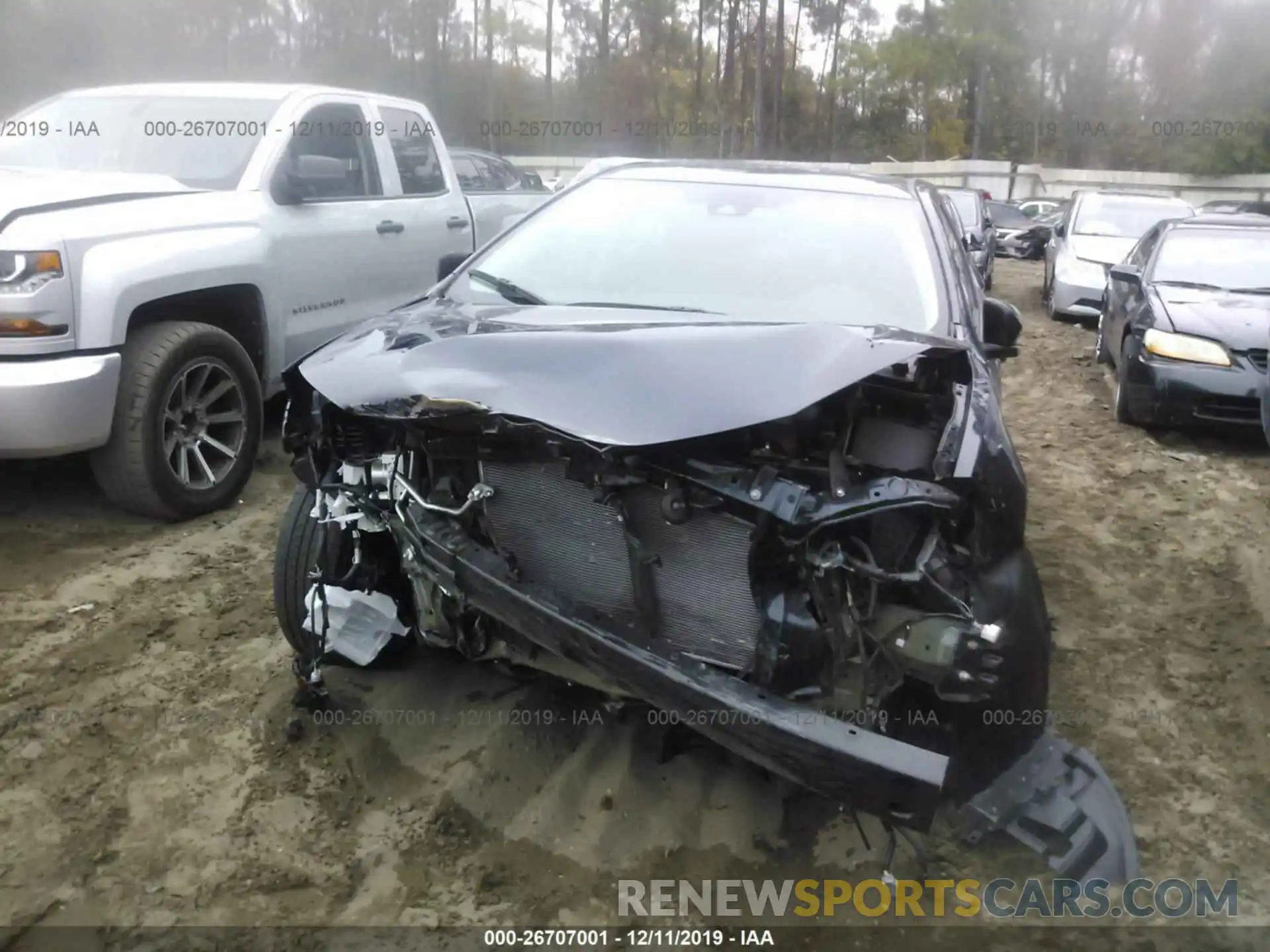 6 Photograph of a damaged car 5YFBURHE3KP857925 TOYOTA COROLLA 2019