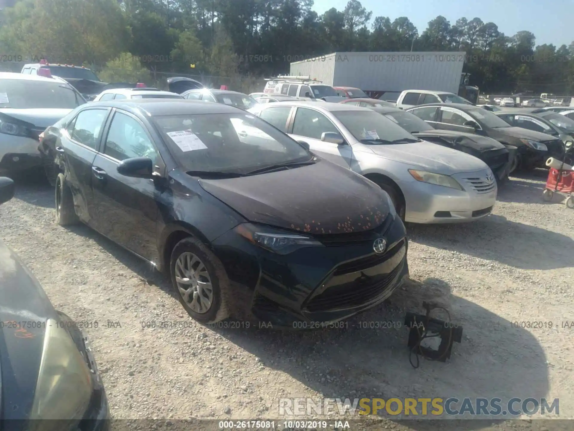 1 Photograph of a damaged car 5YFBURHE3KP859254 TOYOTA COROLLA 2019