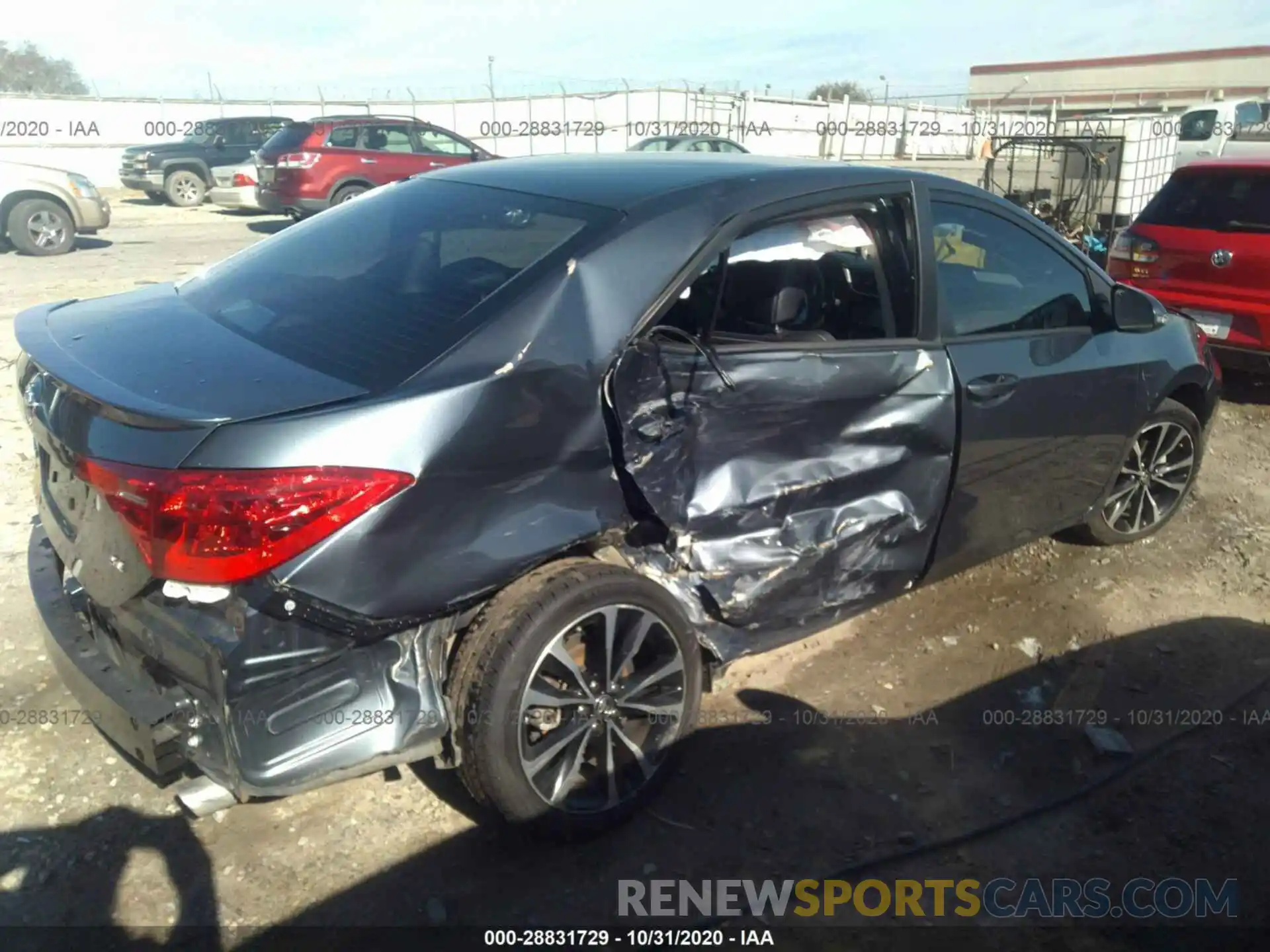 6 Photograph of a damaged car 5YFBURHE3KP859321 TOYOTA COROLLA 2019