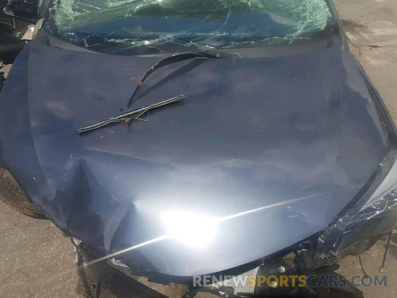 7 Photograph of a damaged car 5YFBURHE3KP859545 TOYOTA COROLLA 2019
