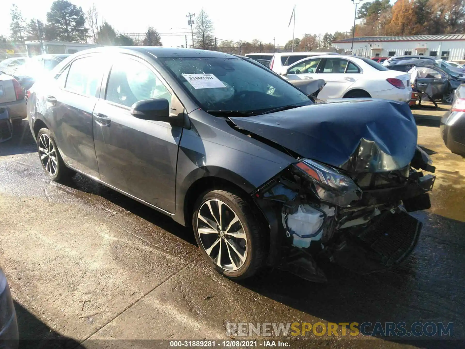 1 Photograph of a damaged car 5YFBURHE3KP859576 TOYOTA COROLLA 2019