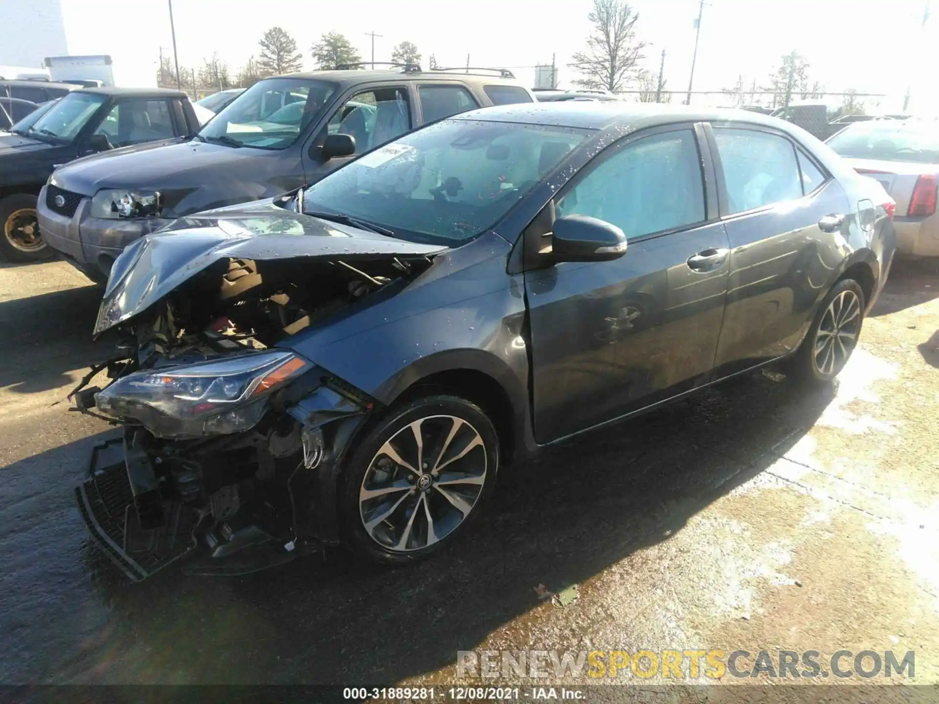 2 Photograph of a damaged car 5YFBURHE3KP859576 TOYOTA COROLLA 2019