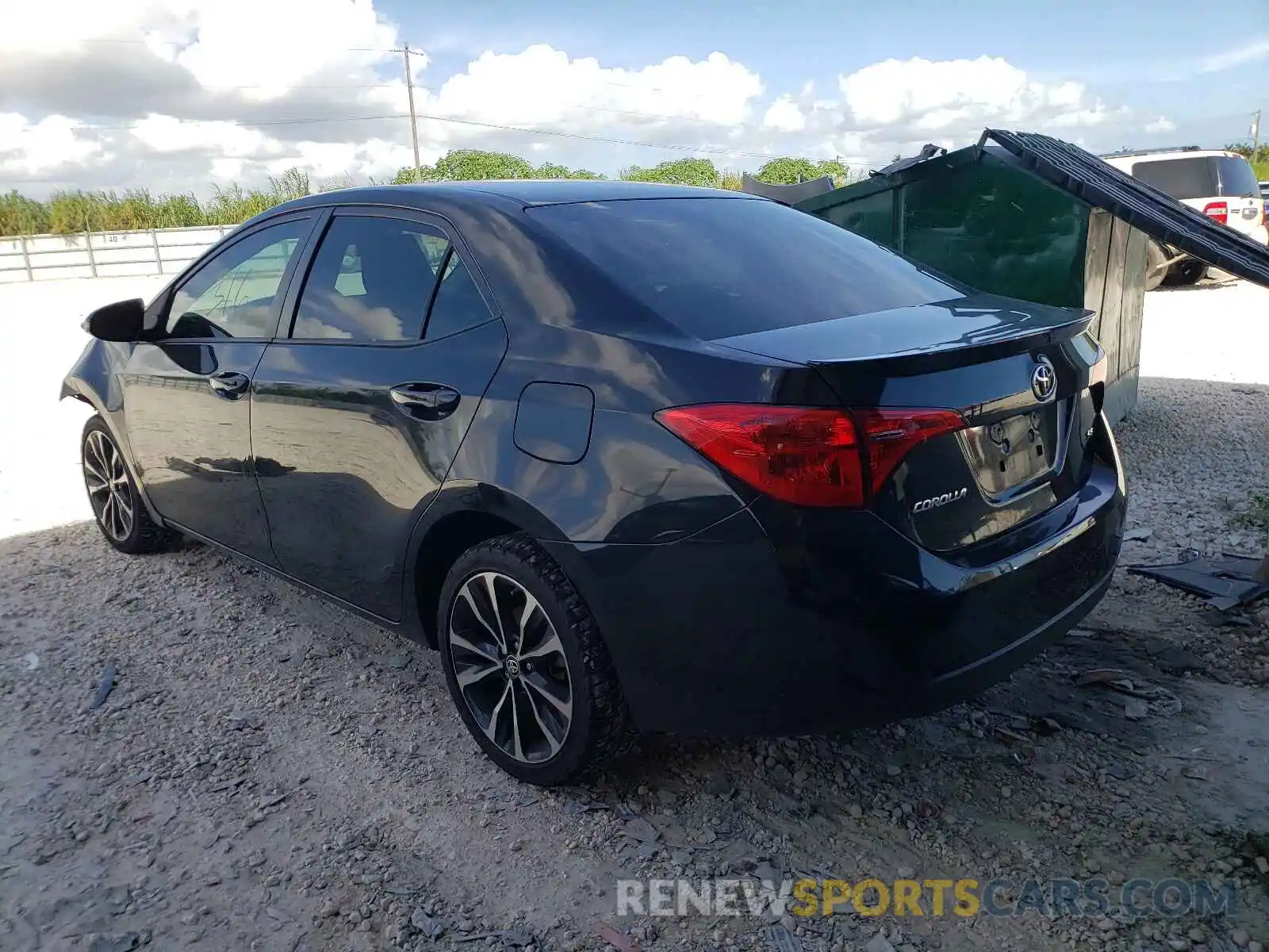 3 Photograph of a damaged car 5YFBURHE3KP860176 TOYOTA COROLLA 2019