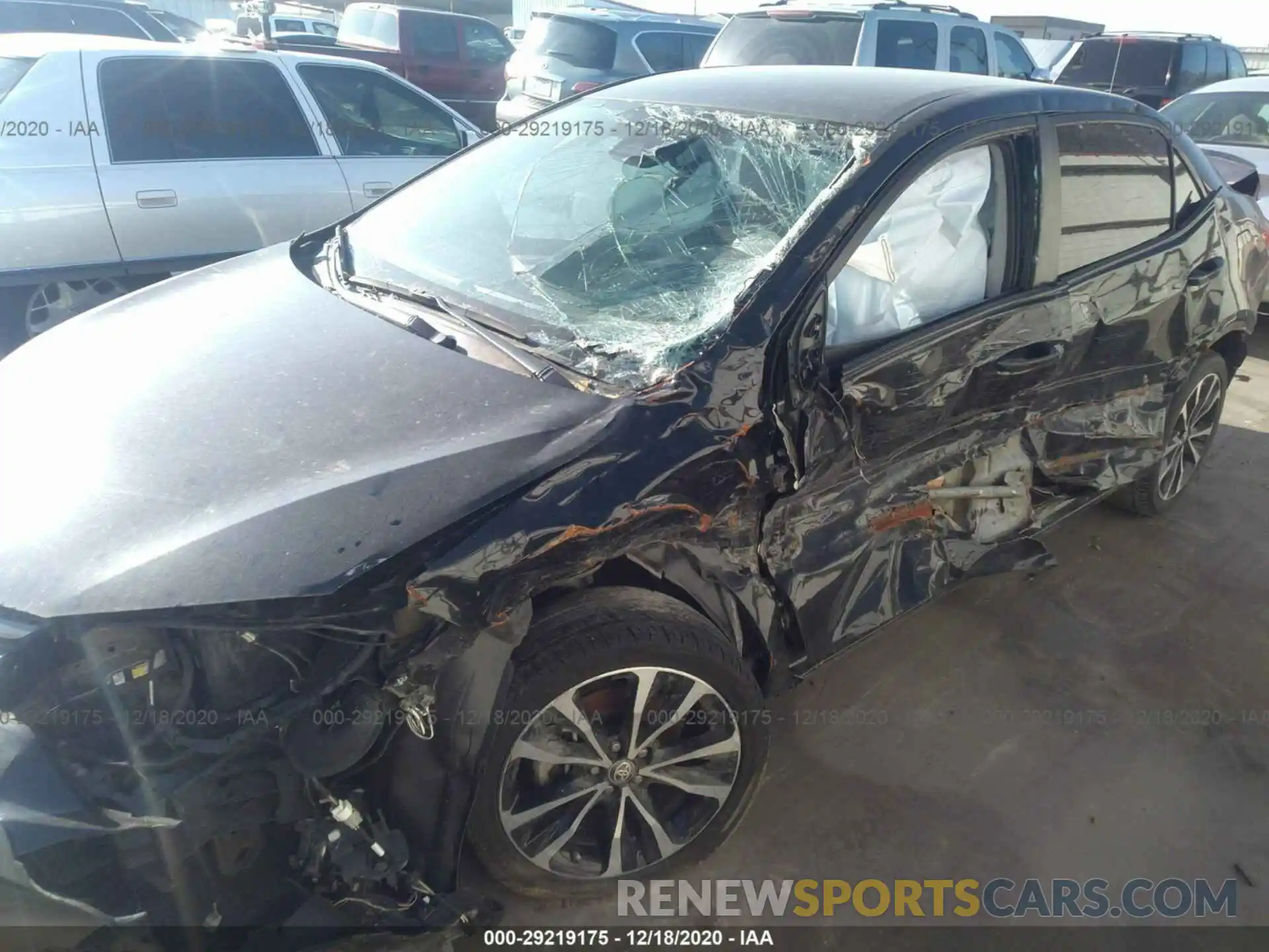 6 Photograph of a damaged car 5YFBURHE3KP860548 TOYOTA COROLLA 2019