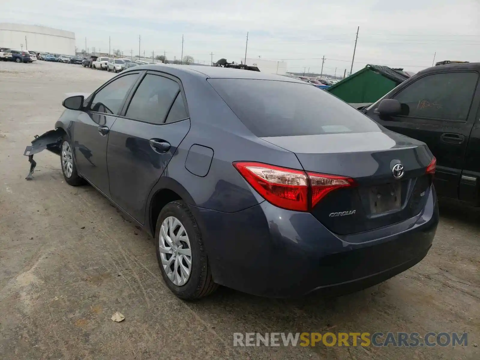 3 Photograph of a damaged car 5YFBURHE3KP860680 TOYOTA COROLLA 2019