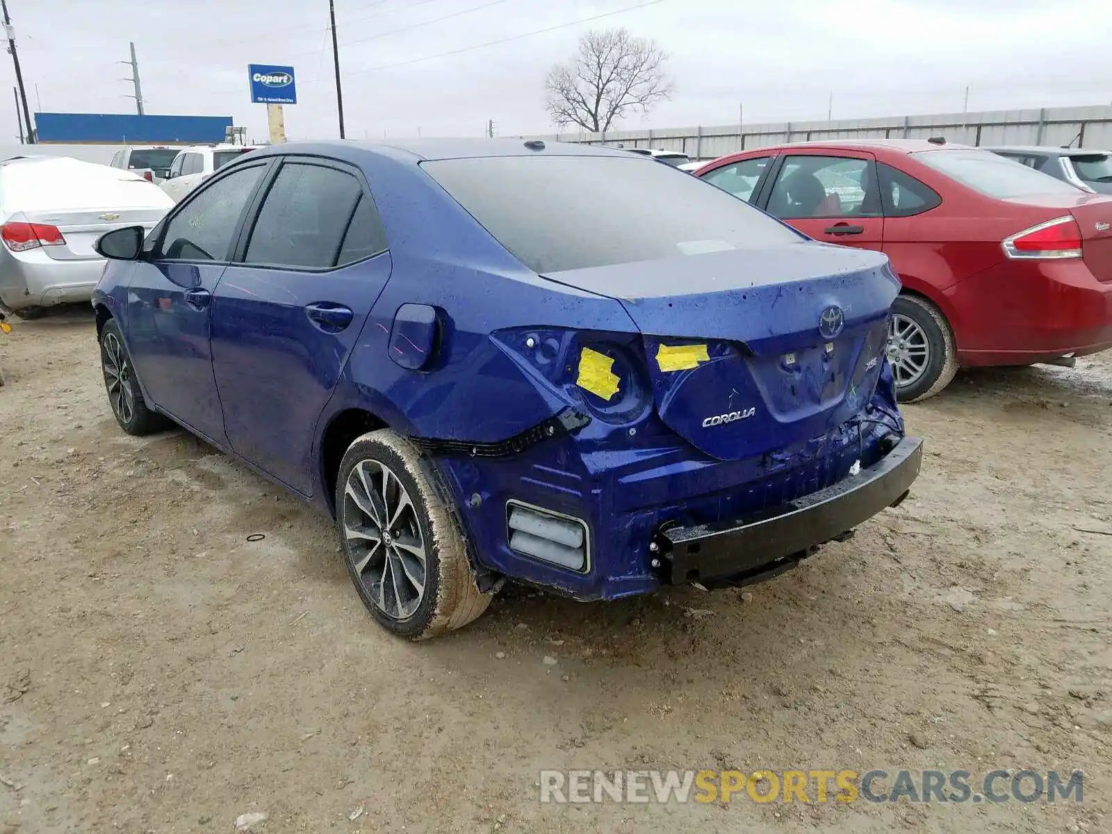 3 Photograph of a damaged car 5YFBURHE3KP860842 TOYOTA COROLLA 2019