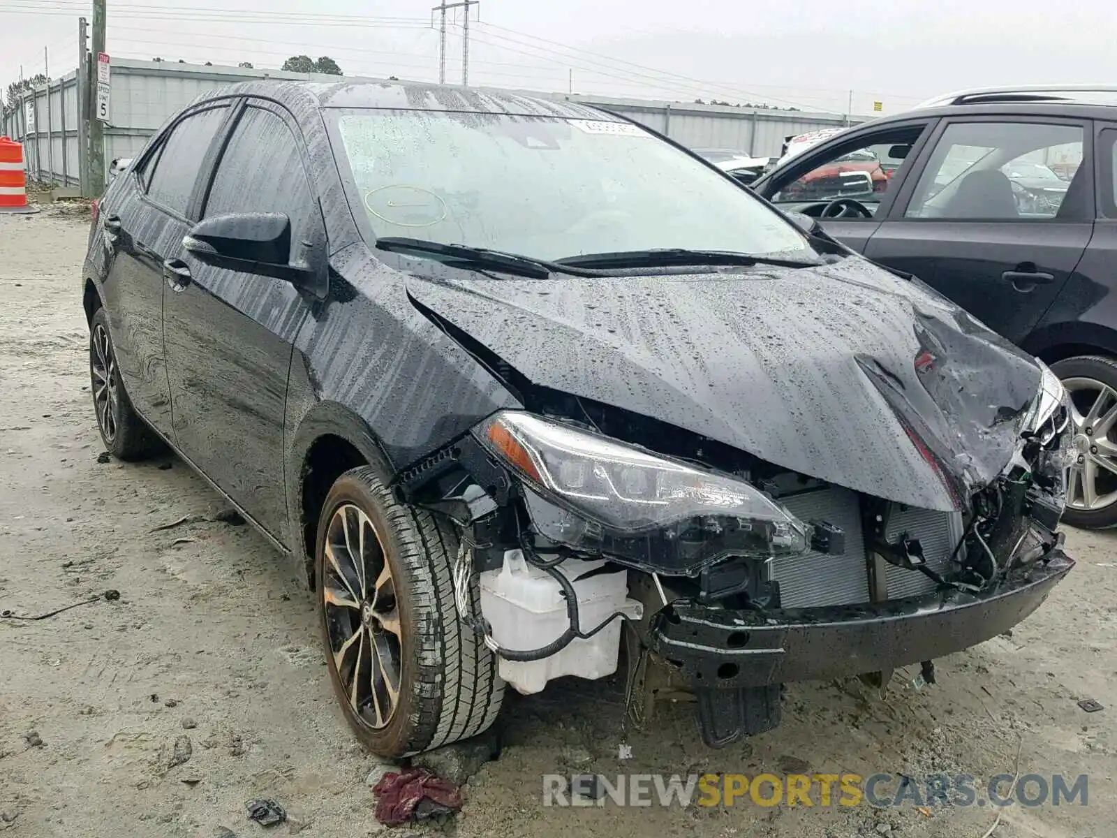 1 Photograph of a damaged car 5YFBURHE3KP861277 TOYOTA COROLLA 2019