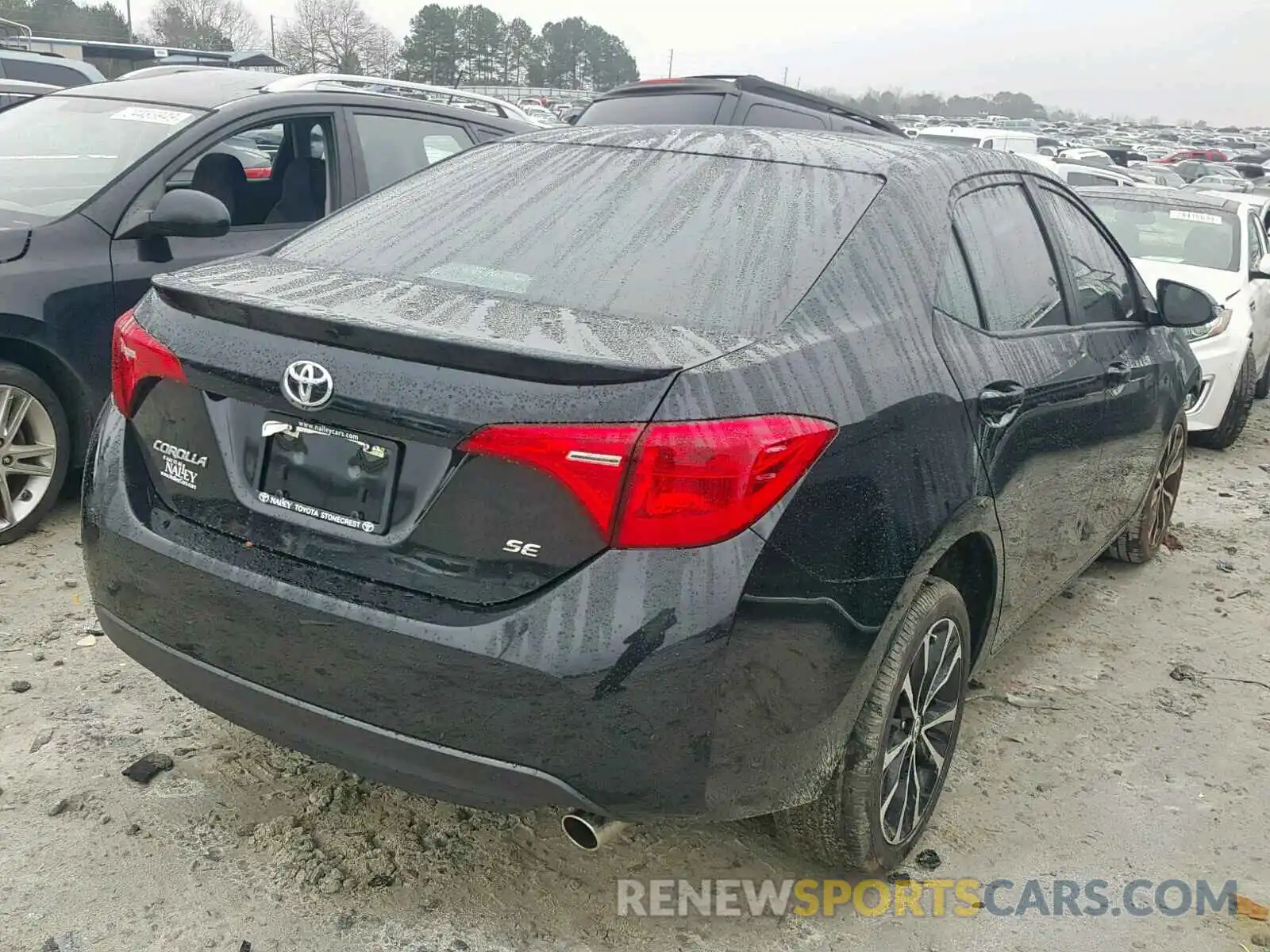 4 Photograph of a damaged car 5YFBURHE3KP861277 TOYOTA COROLLA 2019