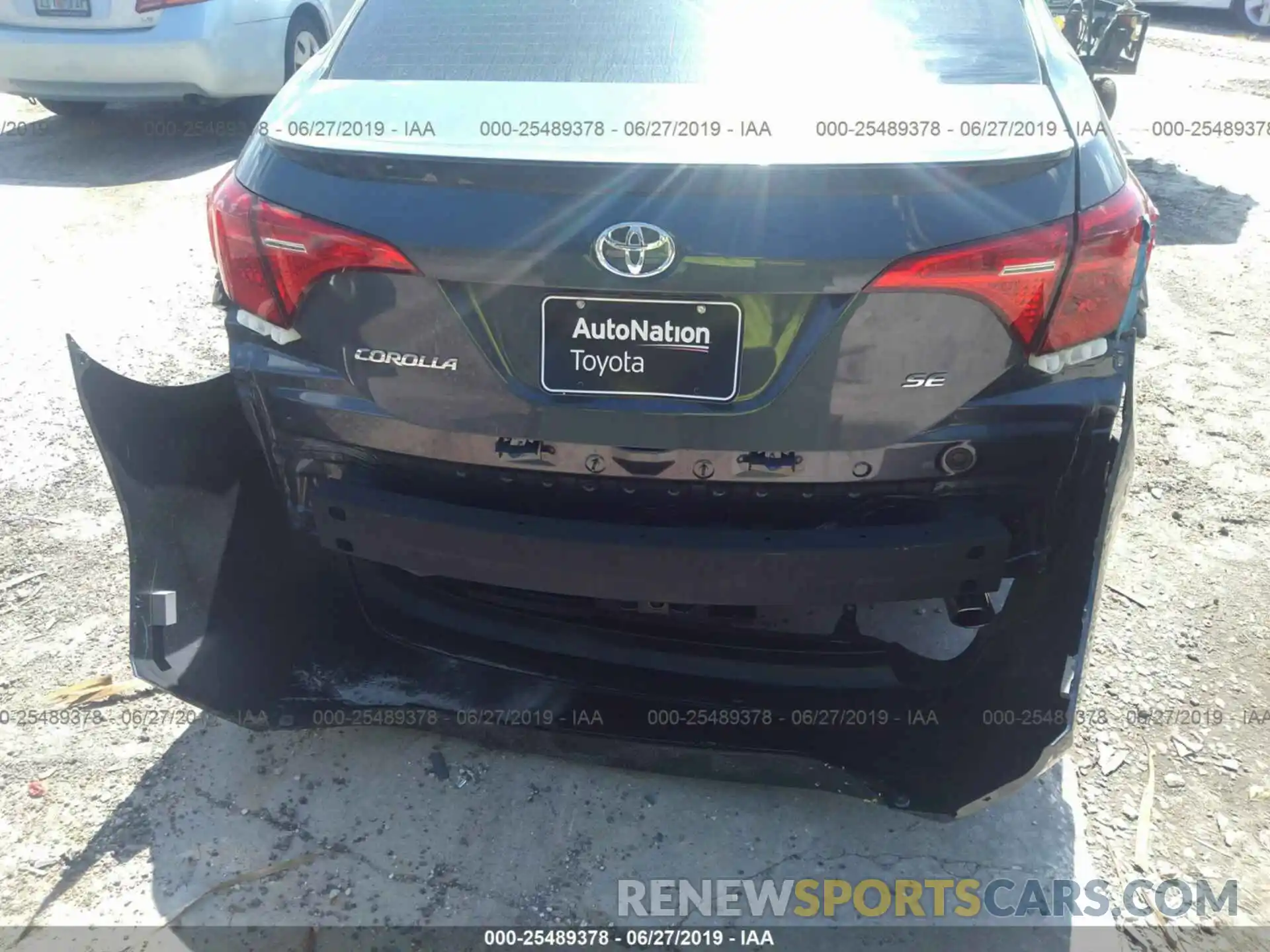 6 Photograph of a damaged car 5YFBURHE3KP862090 TOYOTA COROLLA 2019