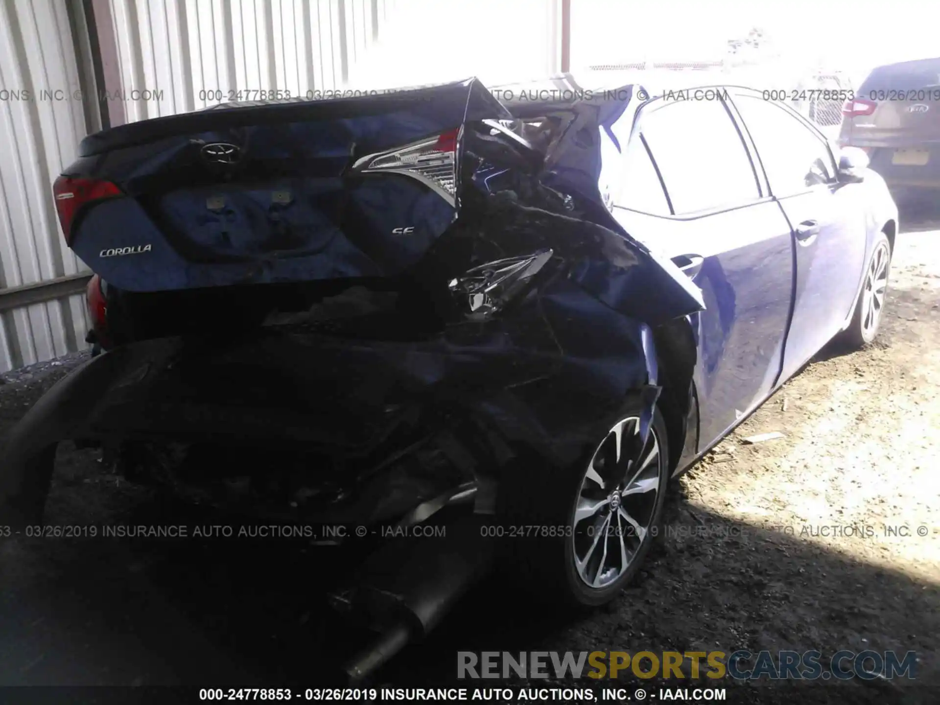 4 Photograph of a damaged car 5YFBURHE3KP862834 TOYOTA COROLLA 2019