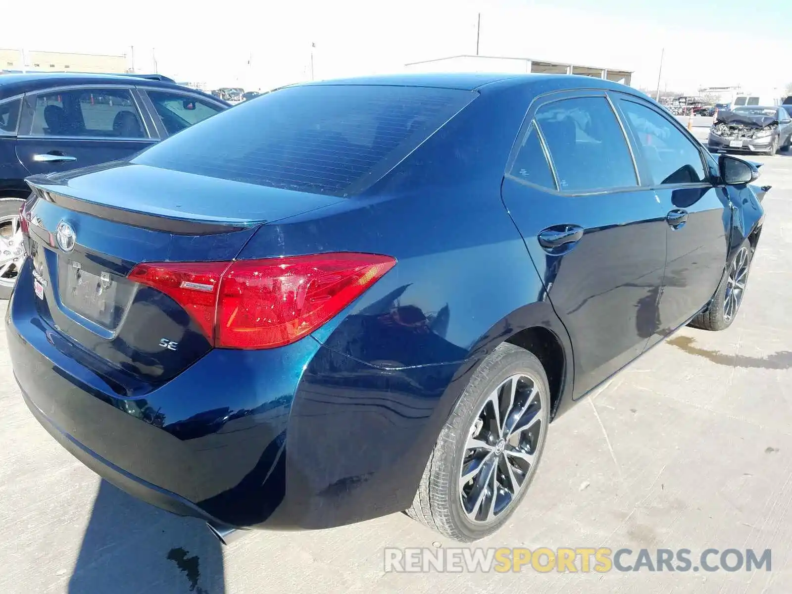 4 Photograph of a damaged car 5YFBURHE3KP863143 TOYOTA COROLLA 2019