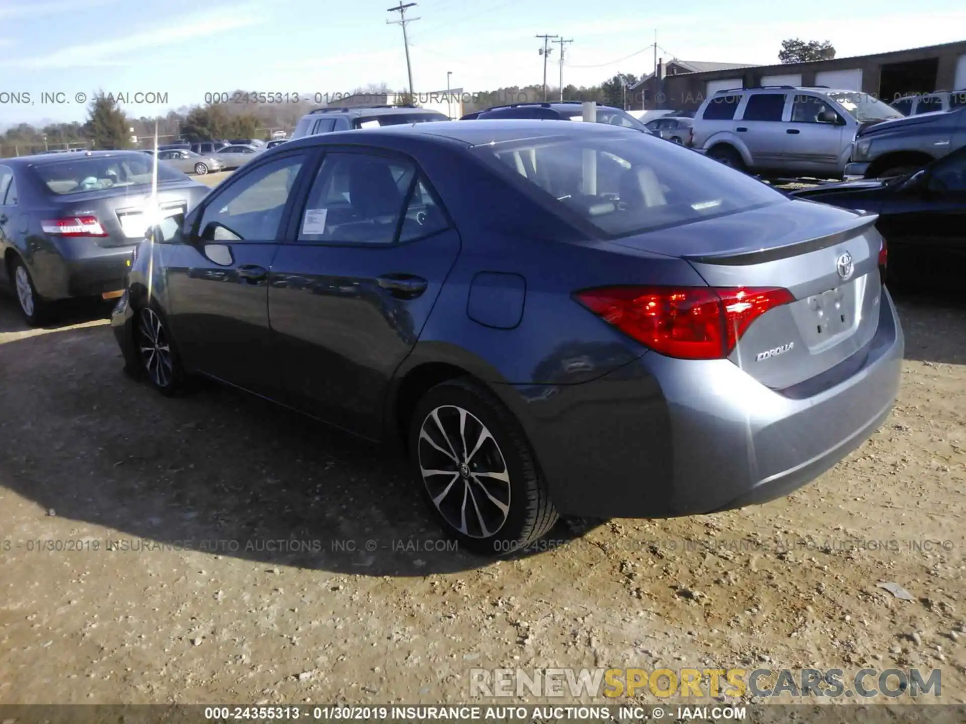 3 Photograph of a damaged car 5YFBURHE3KP863210 TOYOTA COROLLA 2019