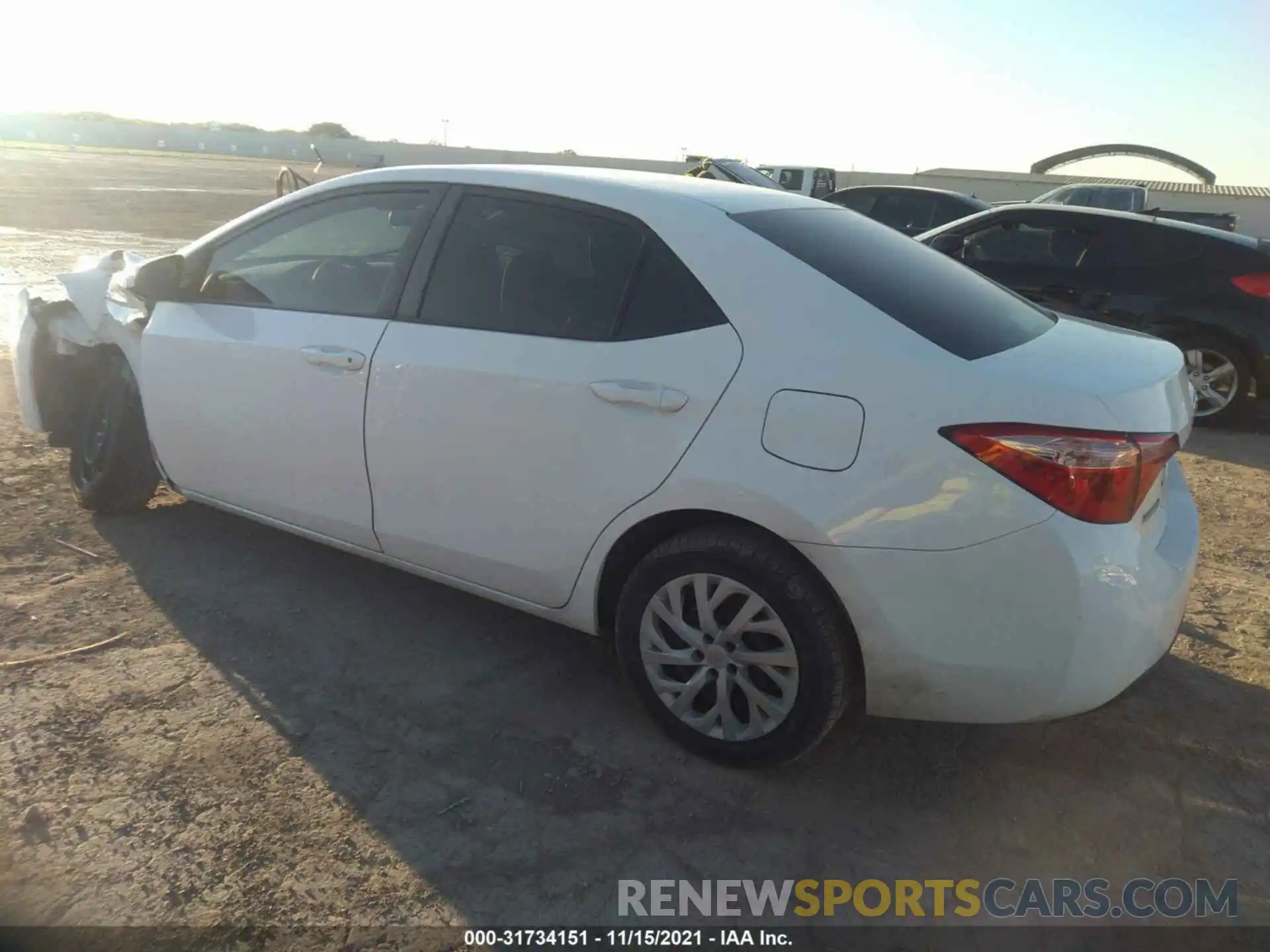 3 Photograph of a damaged car 5YFBURHE3KP863465 TOYOTA COROLLA 2019