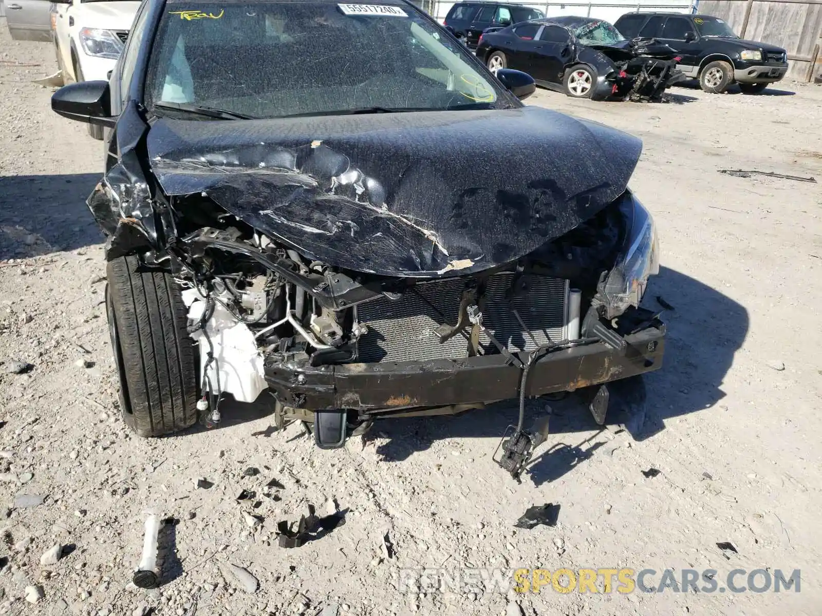 9 Photograph of a damaged car 5YFBURHE3KP863787 TOYOTA COROLLA 2019