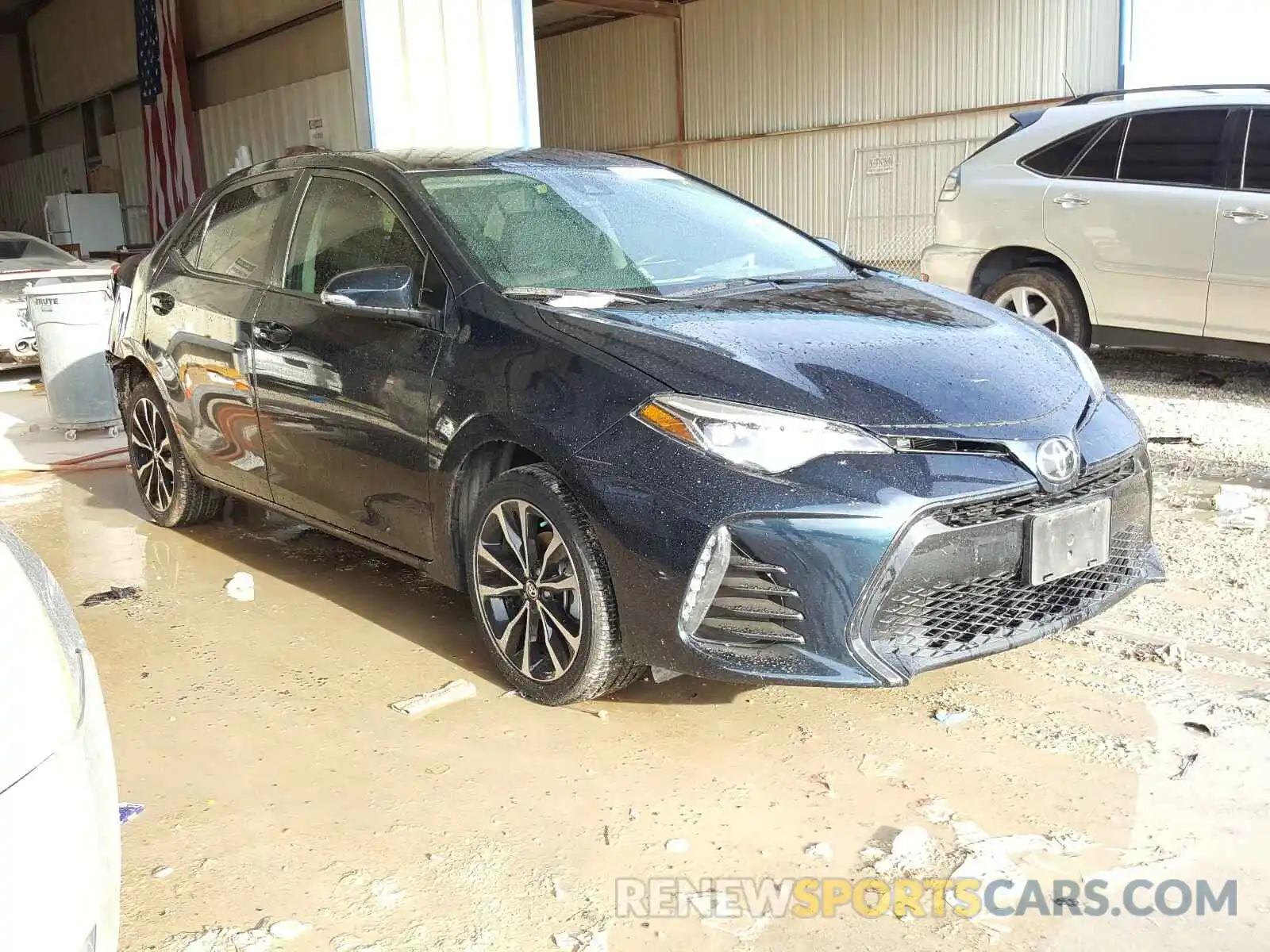 1 Photograph of a damaged car 5YFBURHE3KP863952 TOYOTA COROLLA 2019