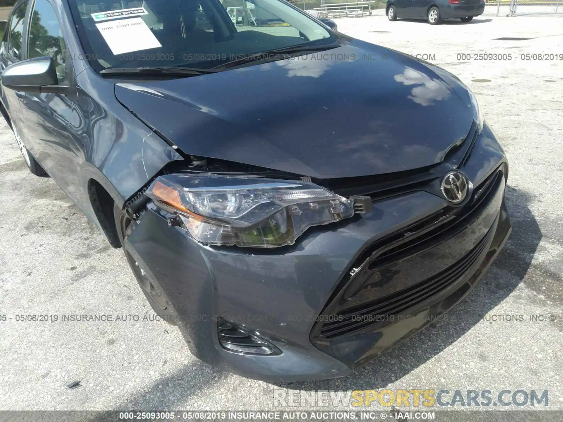 6 Photograph of a damaged car 5YFBURHE3KP864034 TOYOTA COROLLA 2019