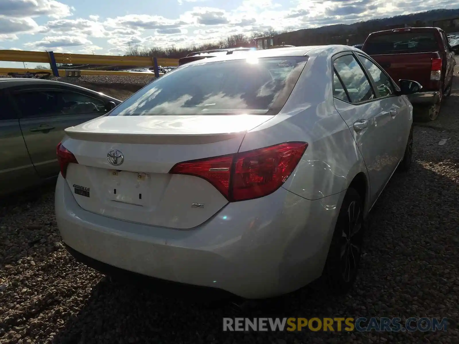 4 Photograph of a damaged car 5YFBURHE3KP864115 TOYOTA COROLLA 2019