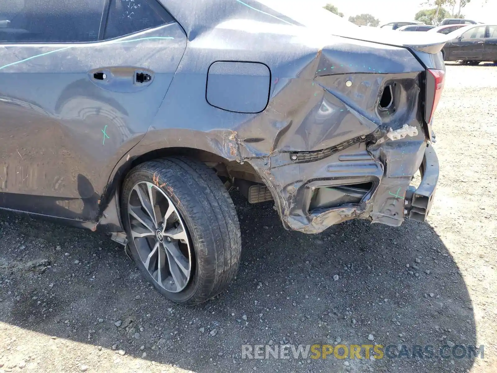 9 Photograph of a damaged car 5YFBURHE3KP864289 TOYOTA COROLLA 2019