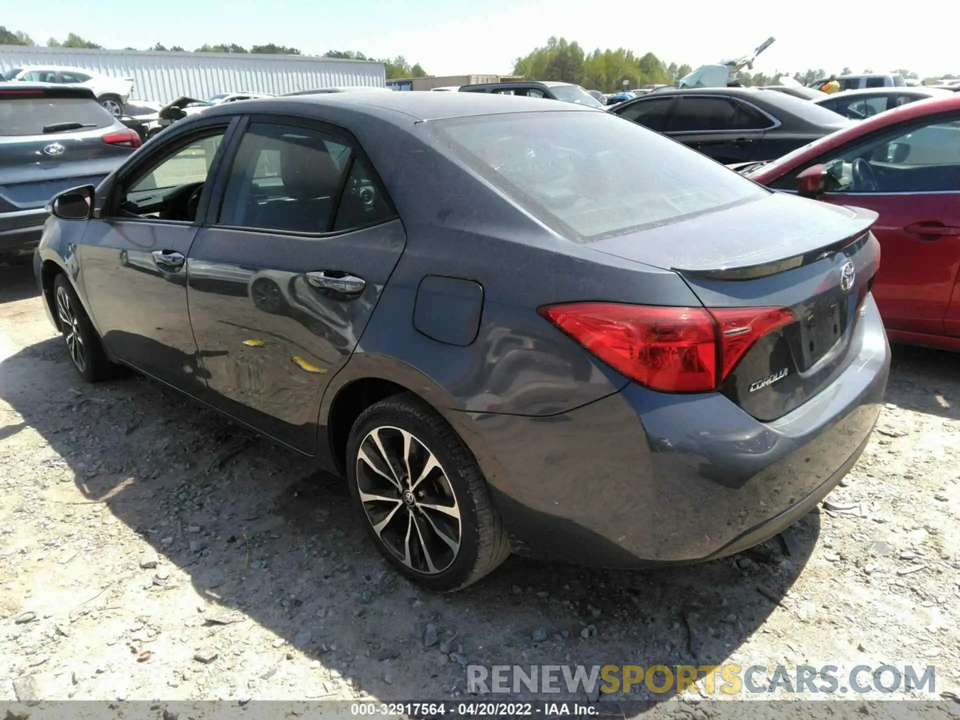 3 Photograph of a damaged car 5YFBURHE3KP864339 TOYOTA COROLLA 2019