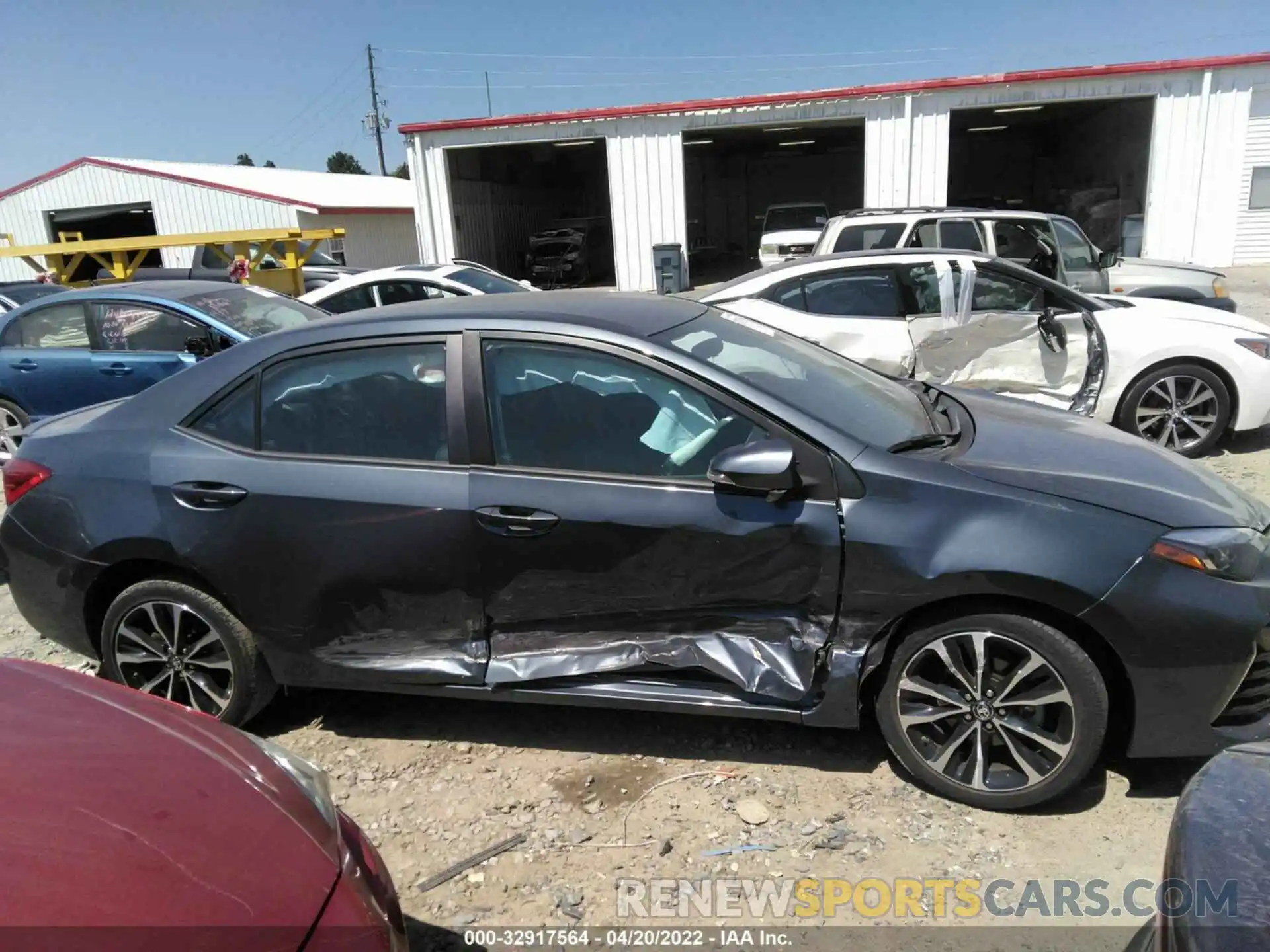 6 Photograph of a damaged car 5YFBURHE3KP864339 TOYOTA COROLLA 2019