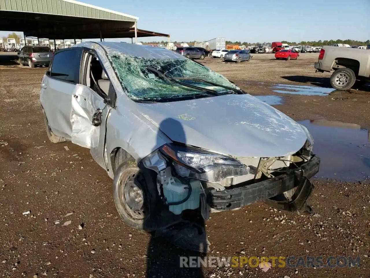 1 Photograph of a damaged car 5YFBURHE3KP864650 TOYOTA COROLLA 2019